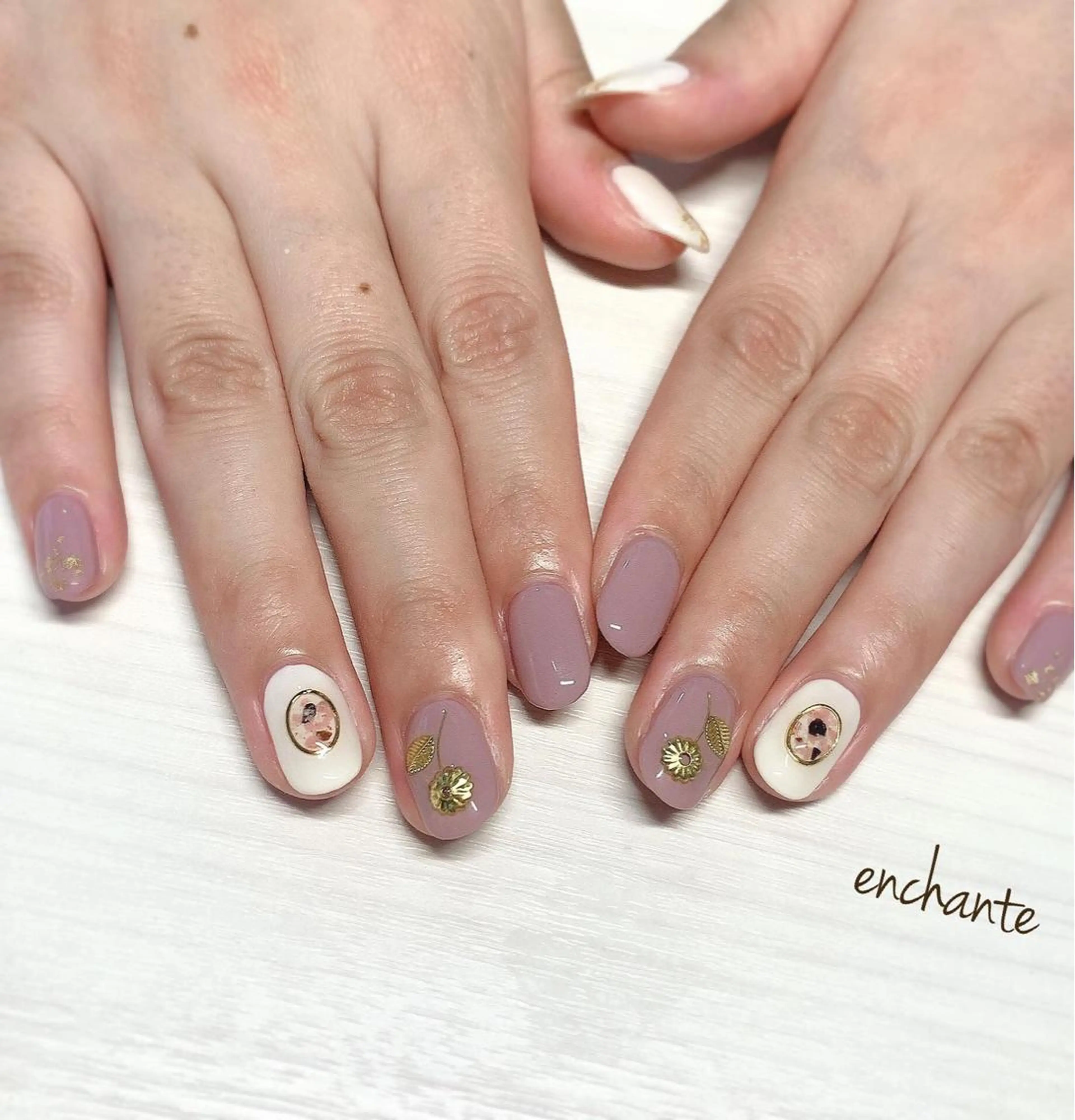 ネイル アンシャンテ所属・enchante 自由が丘のネイルデザイン