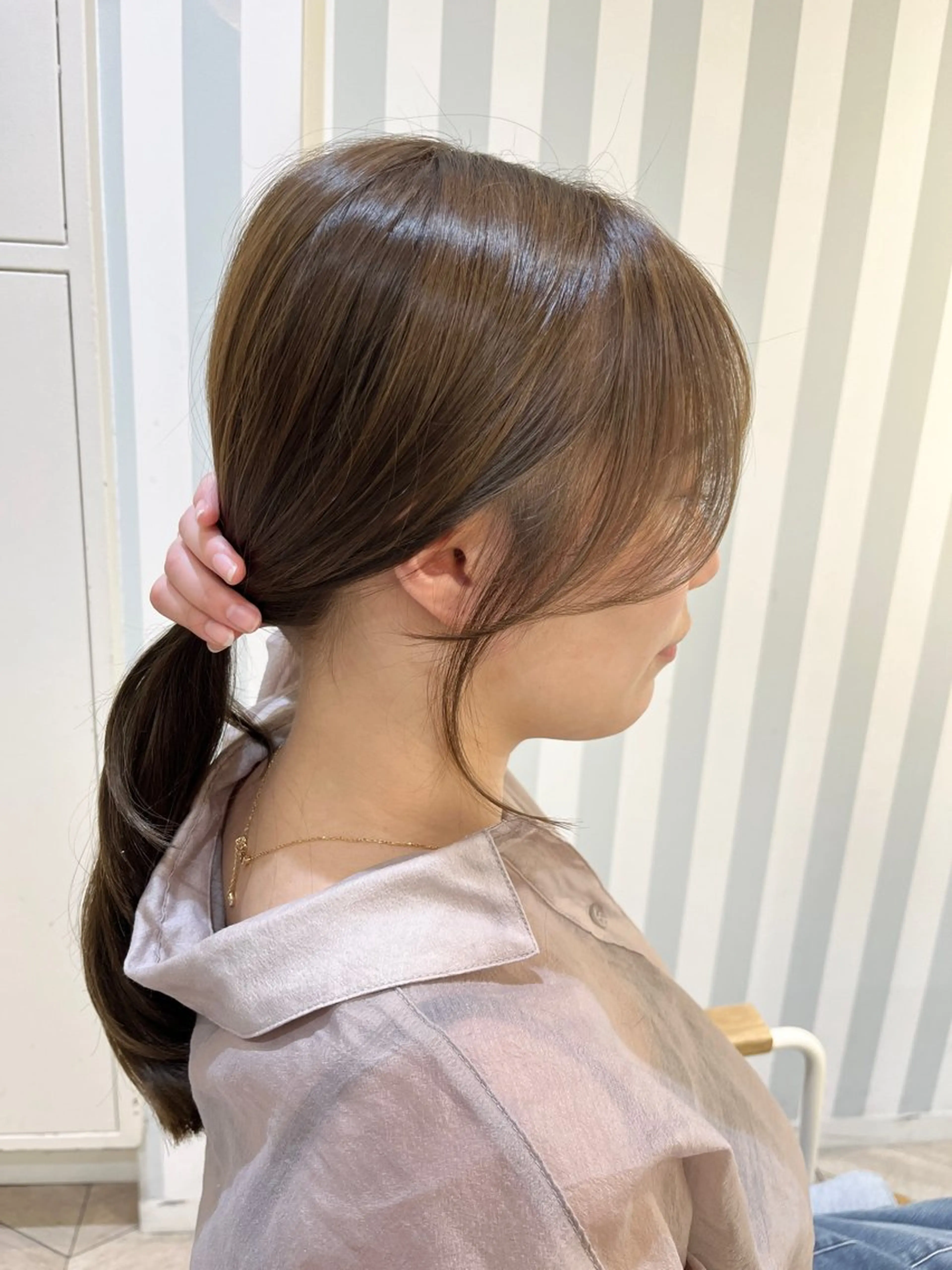 ミディアム レイヤー⭐️カラー ⭐️平川雅史のヘアスタイル