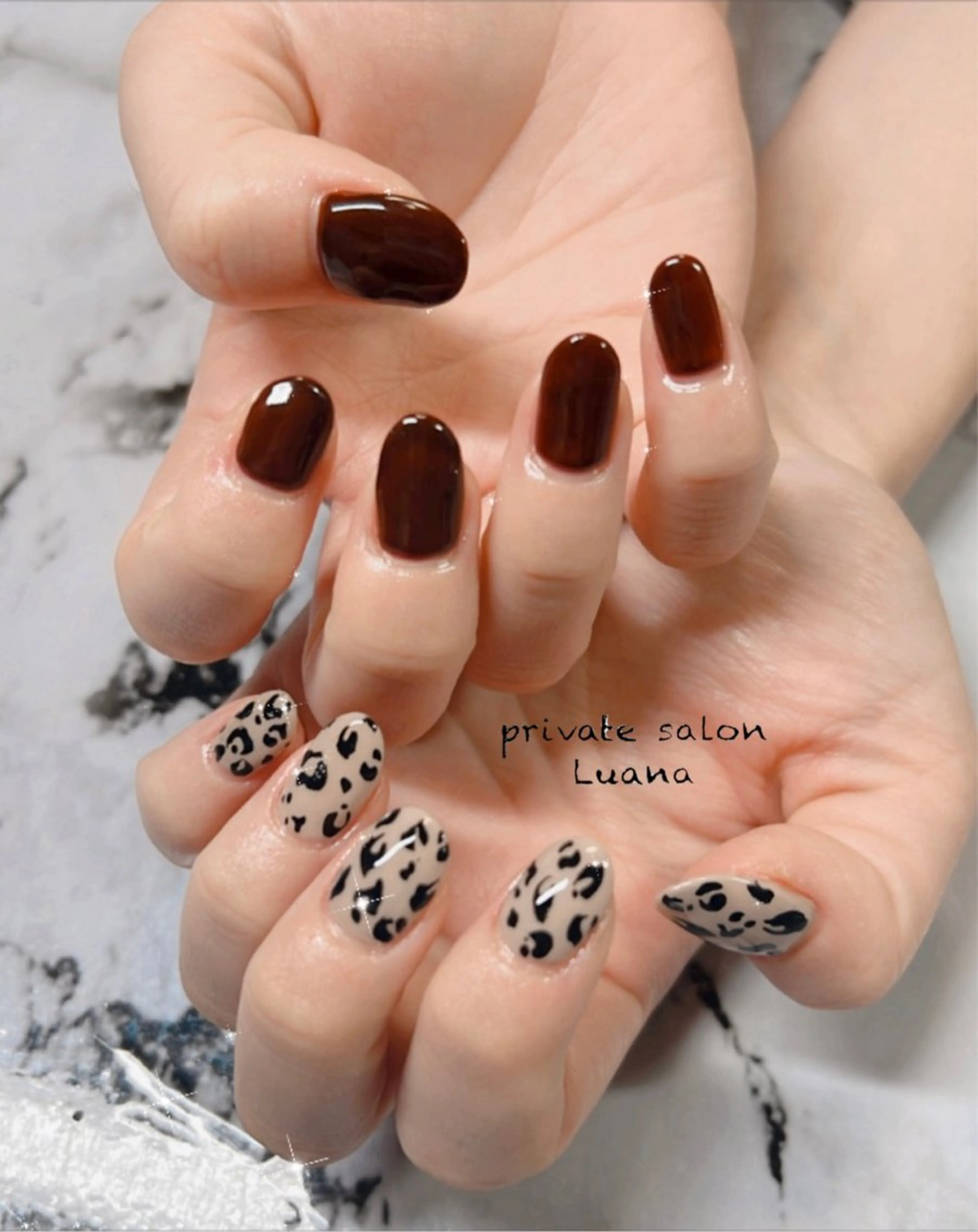 ネイル ハンドネイル 自宅ネイルサロン ルアナのネイルデザイン