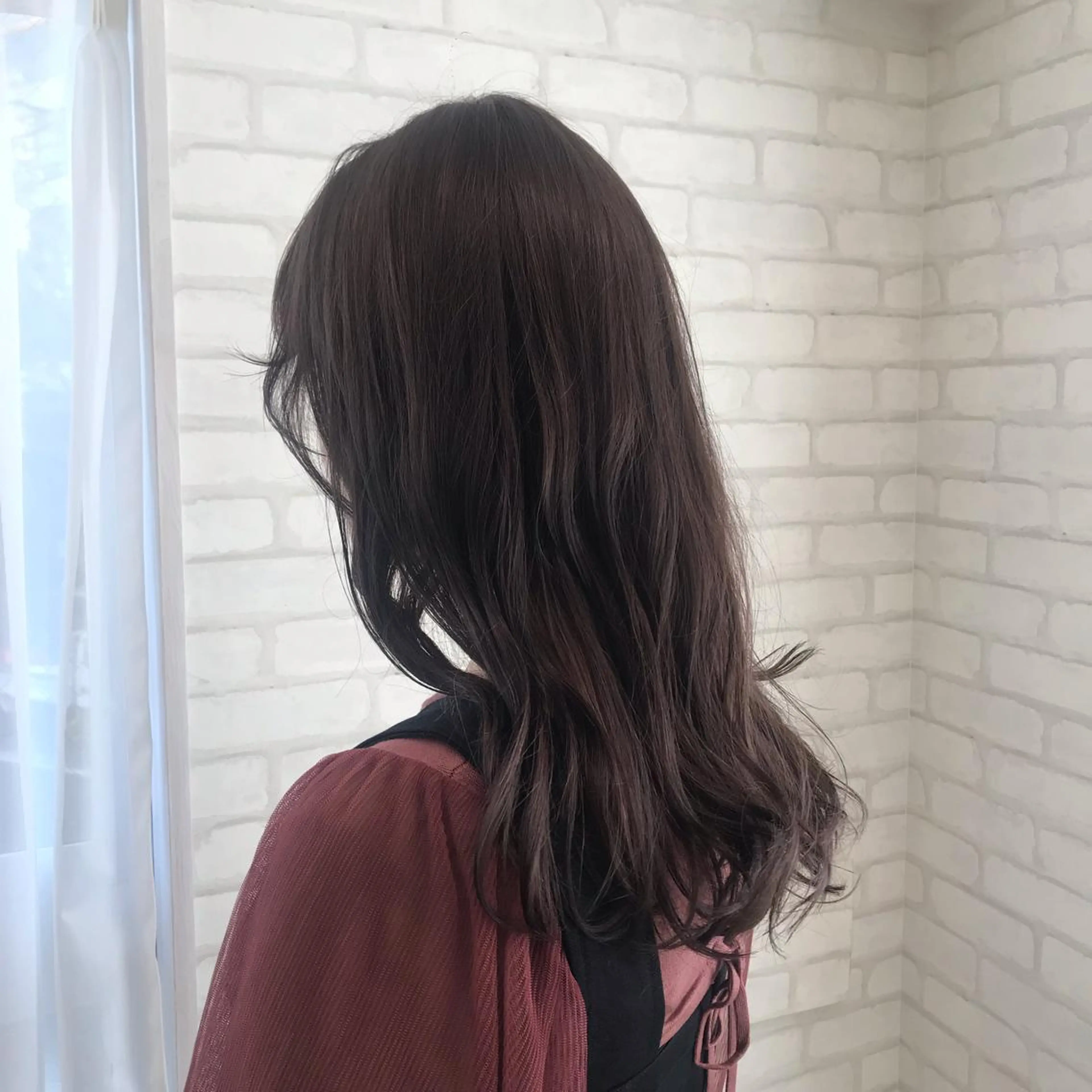 セミロング カラー abilita AZUSAのヘアスタイル