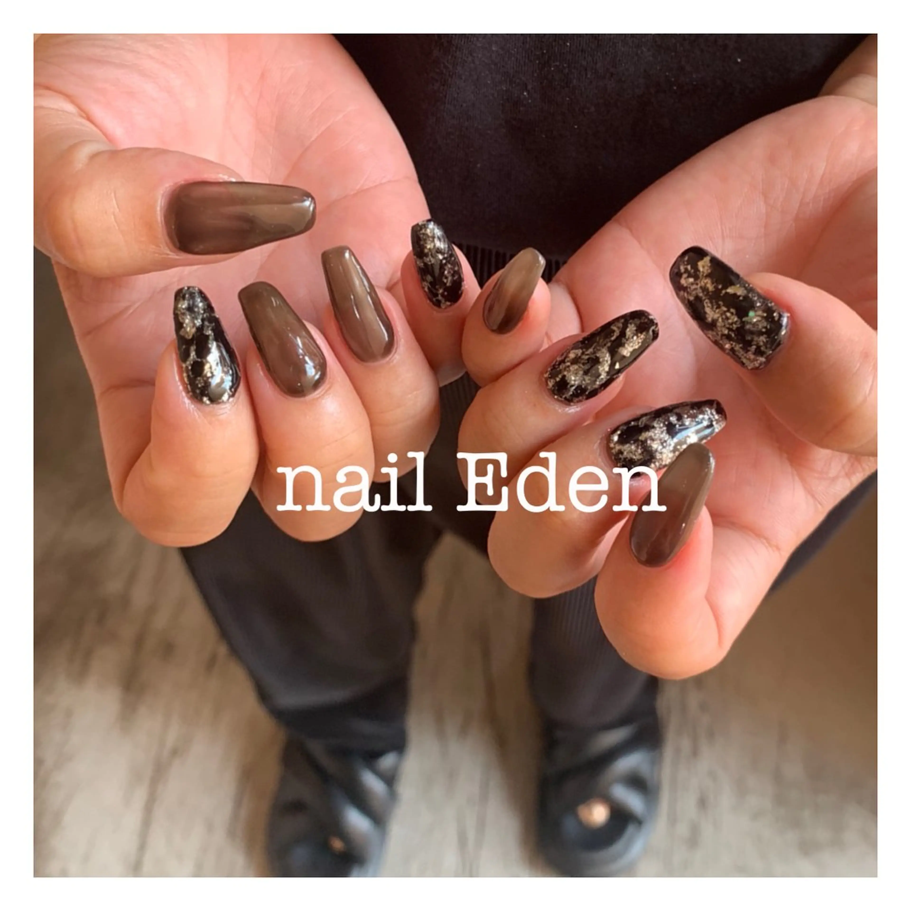ネイル 持ち込み ハンドネイル Eden　private nail saron所属・Eden ♾️のネイルデザイン