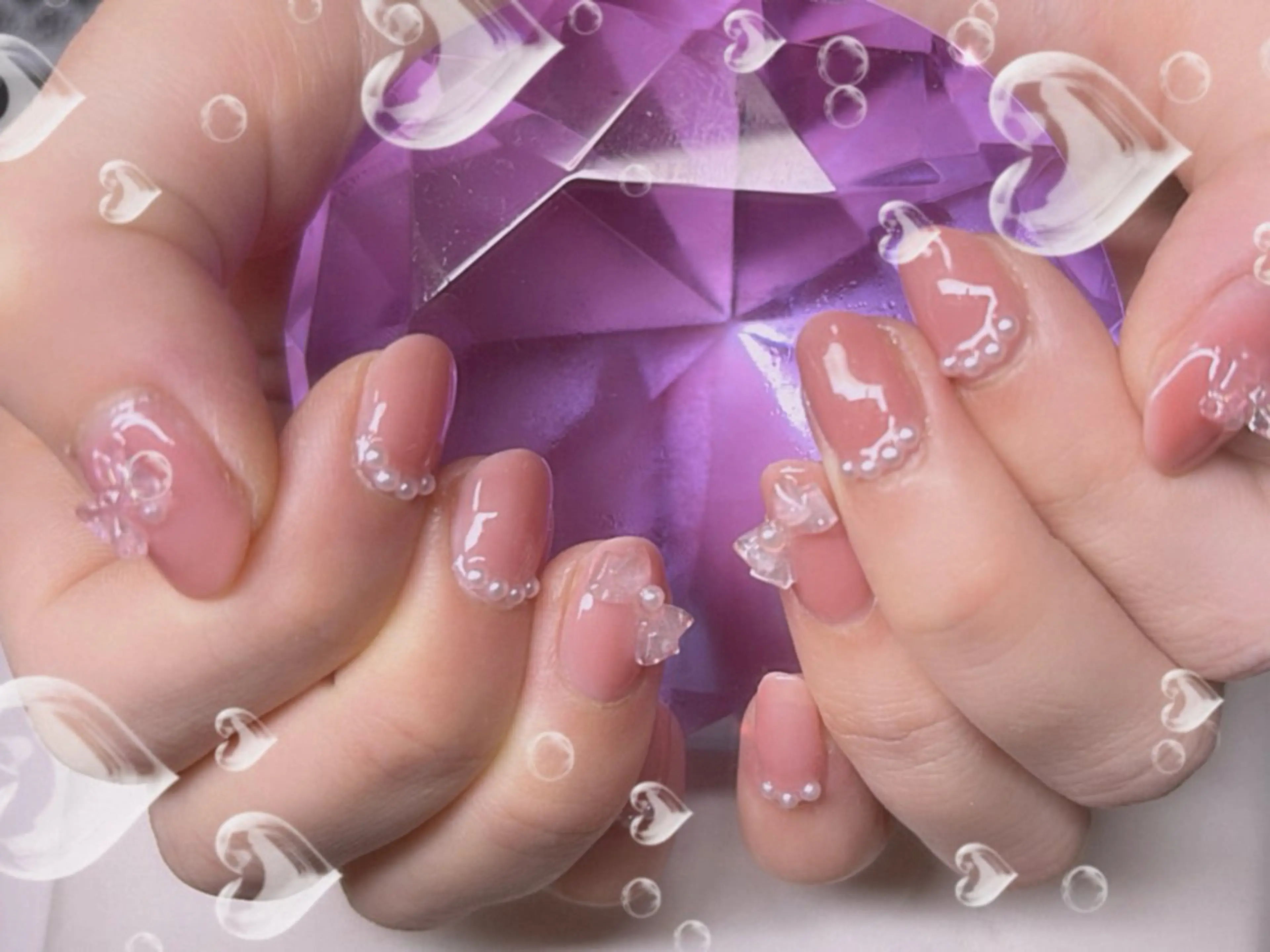 ネイル ガーリー NailSalona.k.a所属・k CHIORIのネイルデザイン