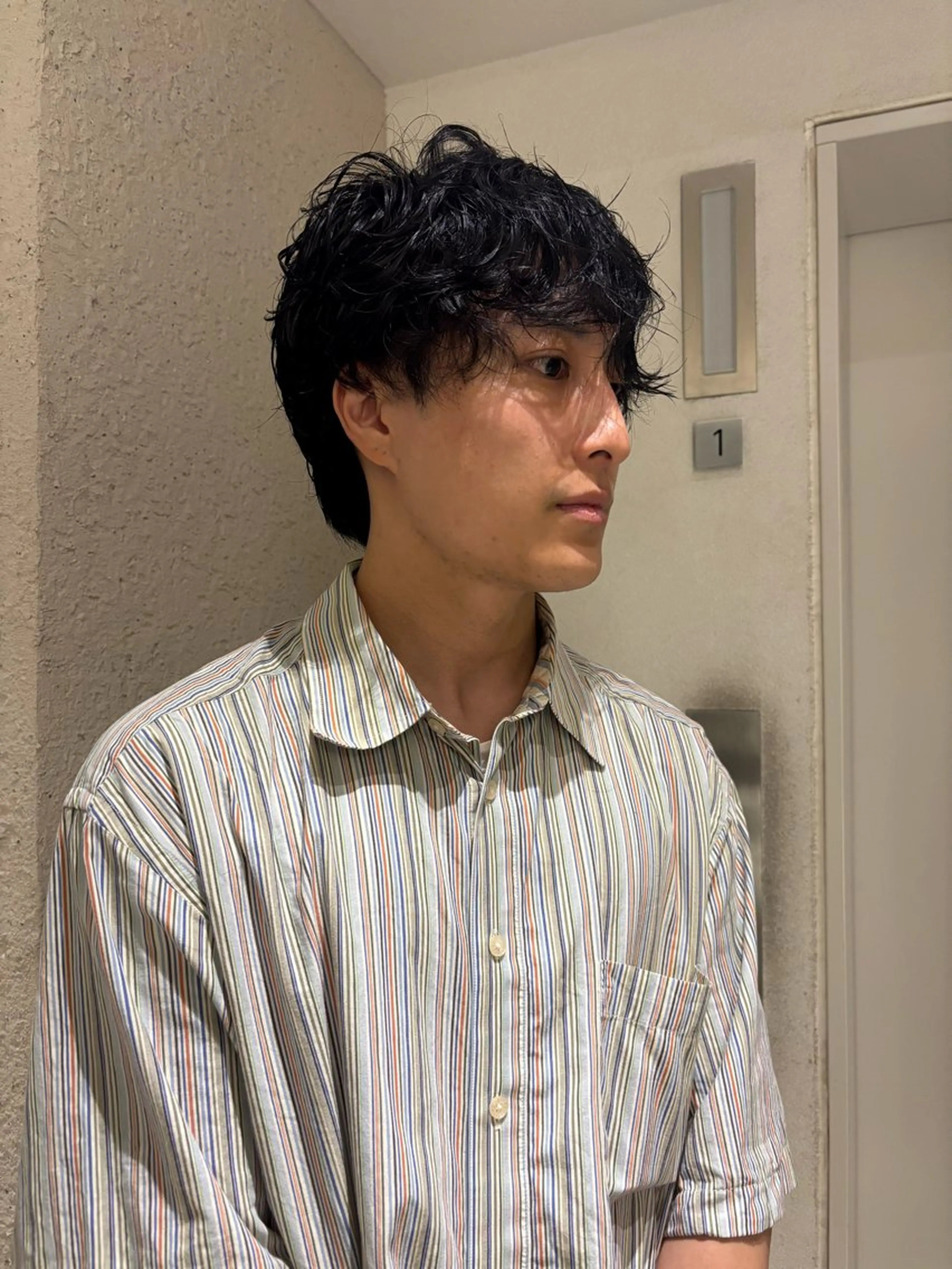 【🌀メンズパーマ🌀】カット＋似合わせパーマ(外部補修トリートメント)の写真