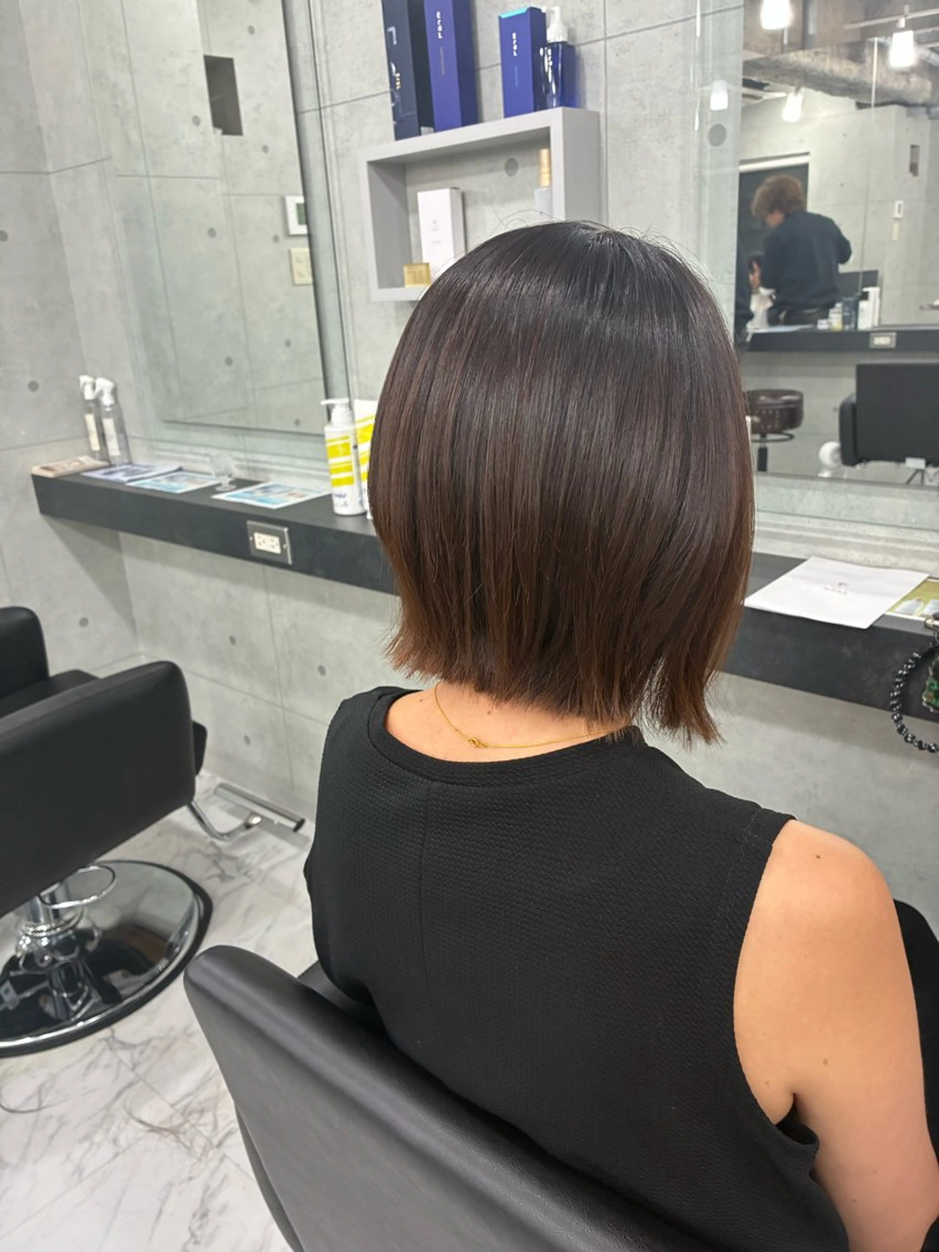 ショート カラー カット ヘアカラー Endearing所属・Endearing 北澤那未🌟銀座のヘアスタイル