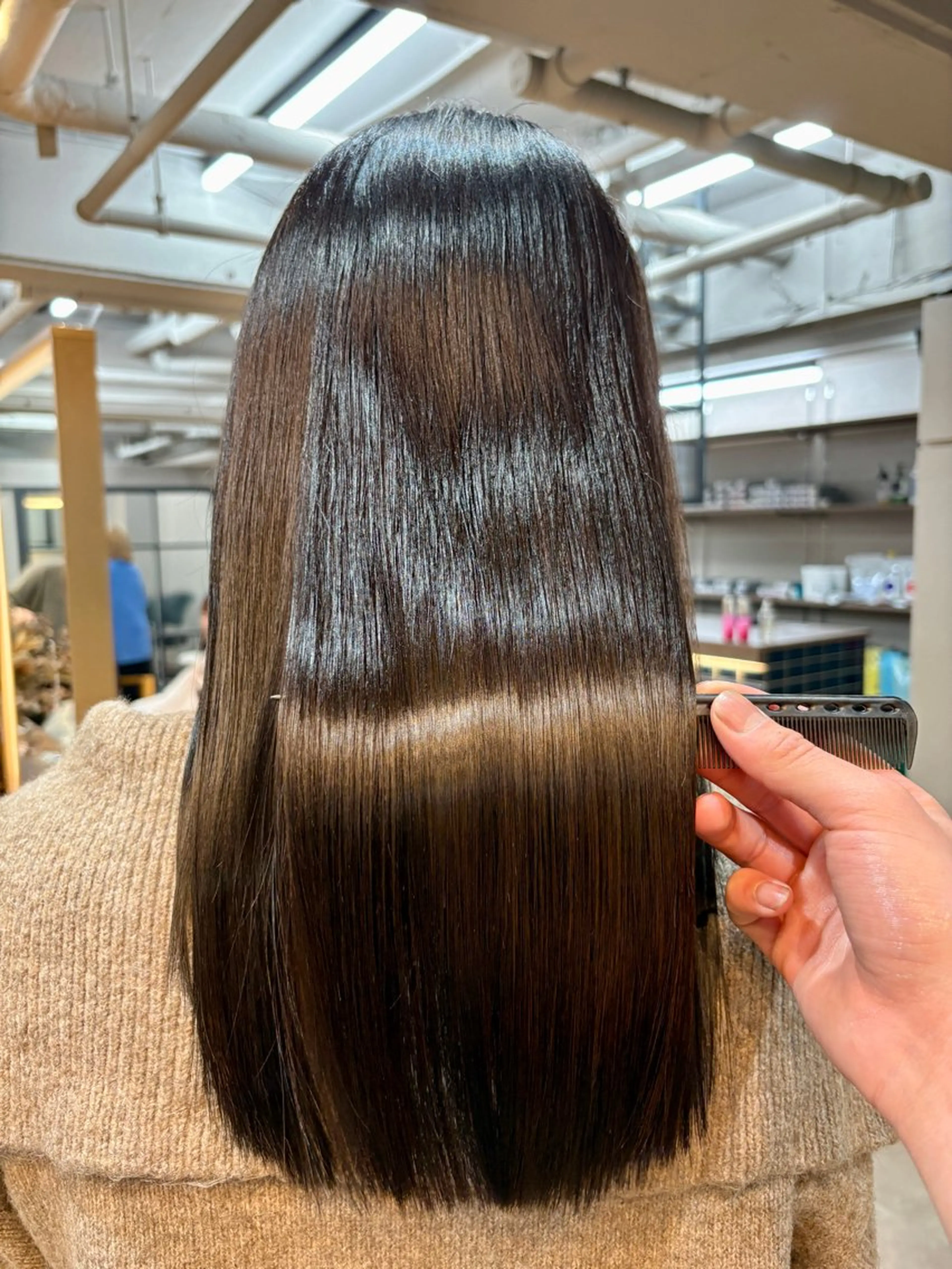 セミロング 髪質改善 💎艶髪／美髪特化 世麗💎のヘアスタイル