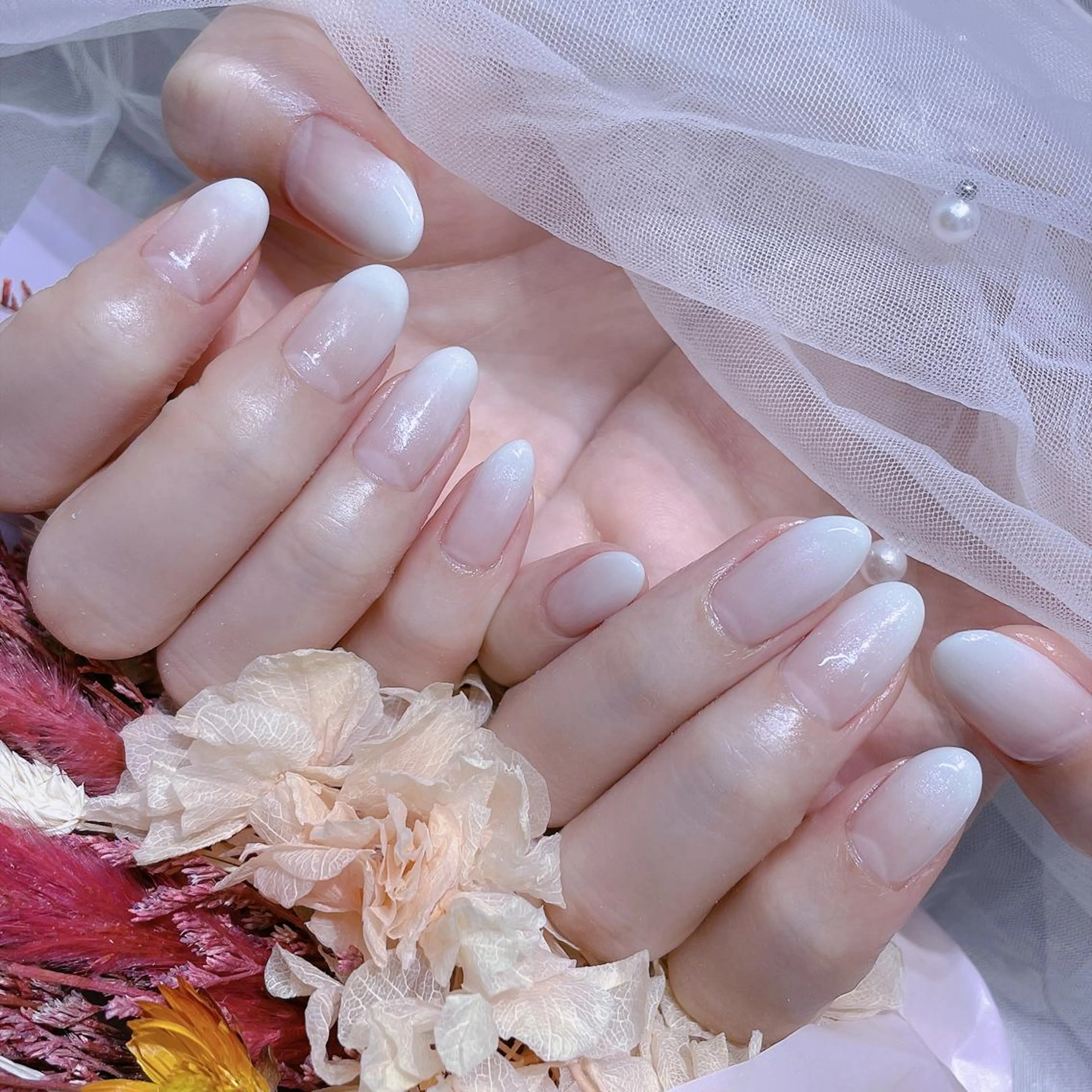 ネイル ハンドネイル 長さだし専門店 M2 rikaのネイルデザイン