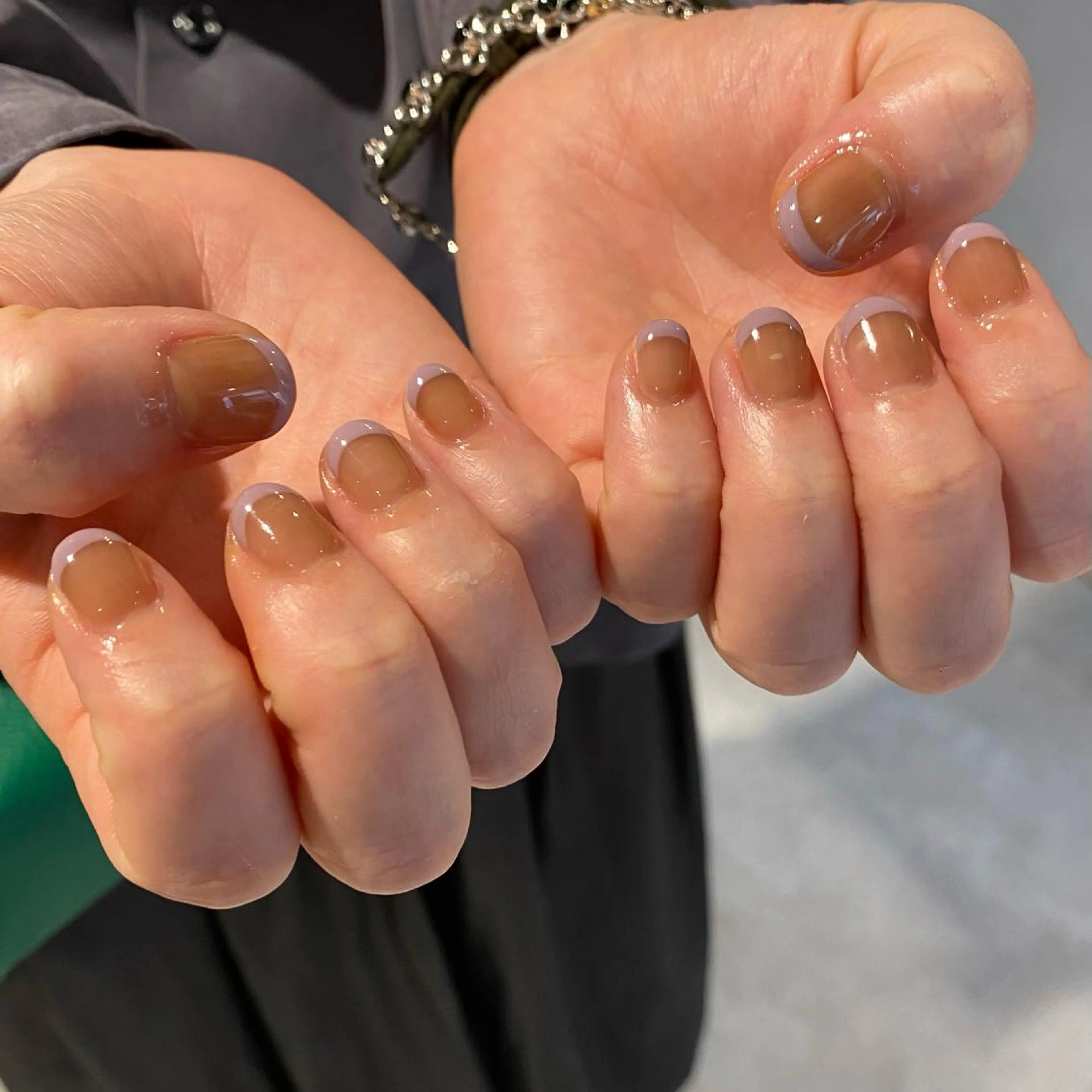 ネイル ニュアンスネイル ハンドネイル RINO AMANE nailのネイルデザイン