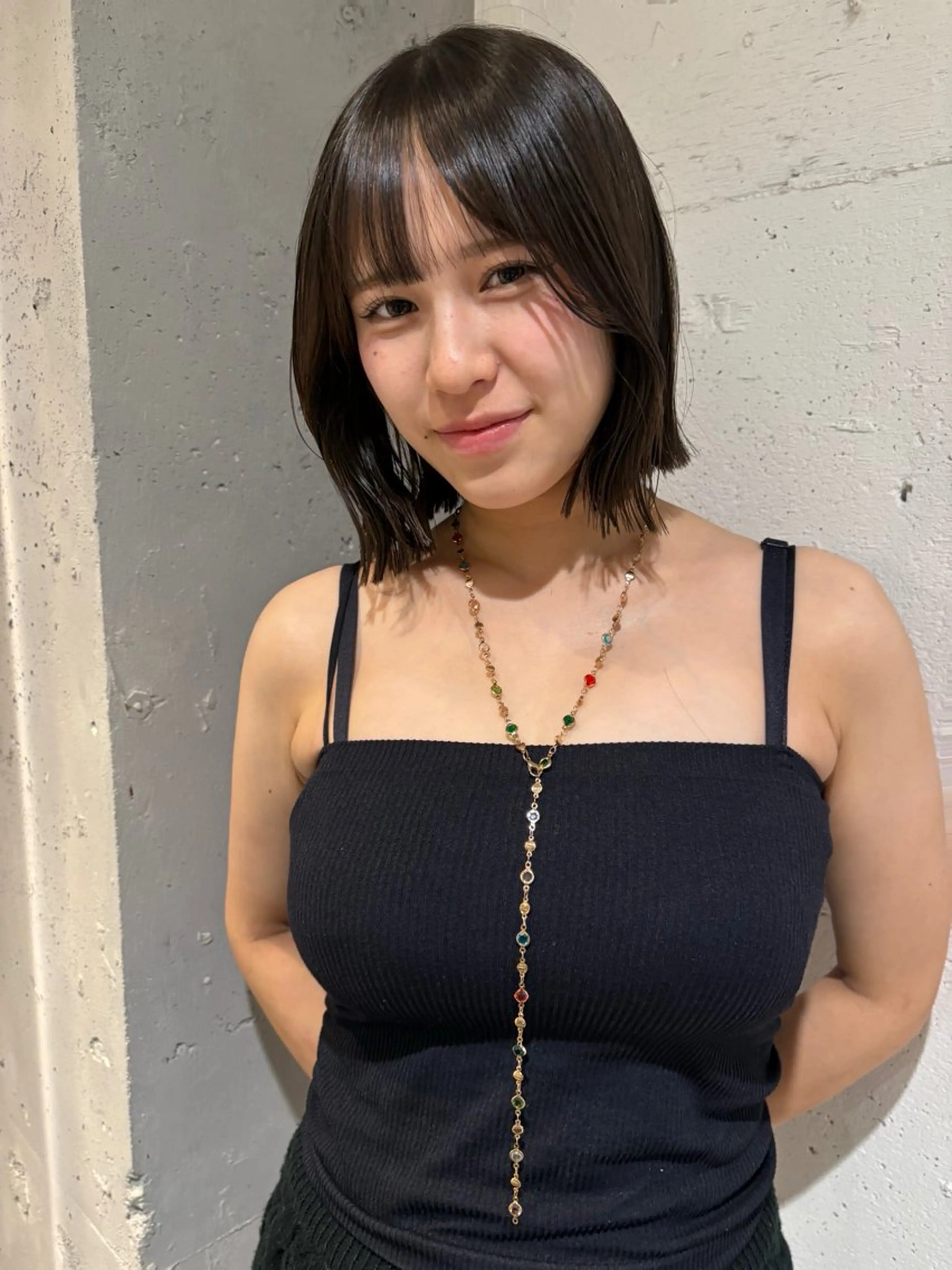 ショート カット トリートメント Juna✂️ レイヤー / ボブのヘアスタイル