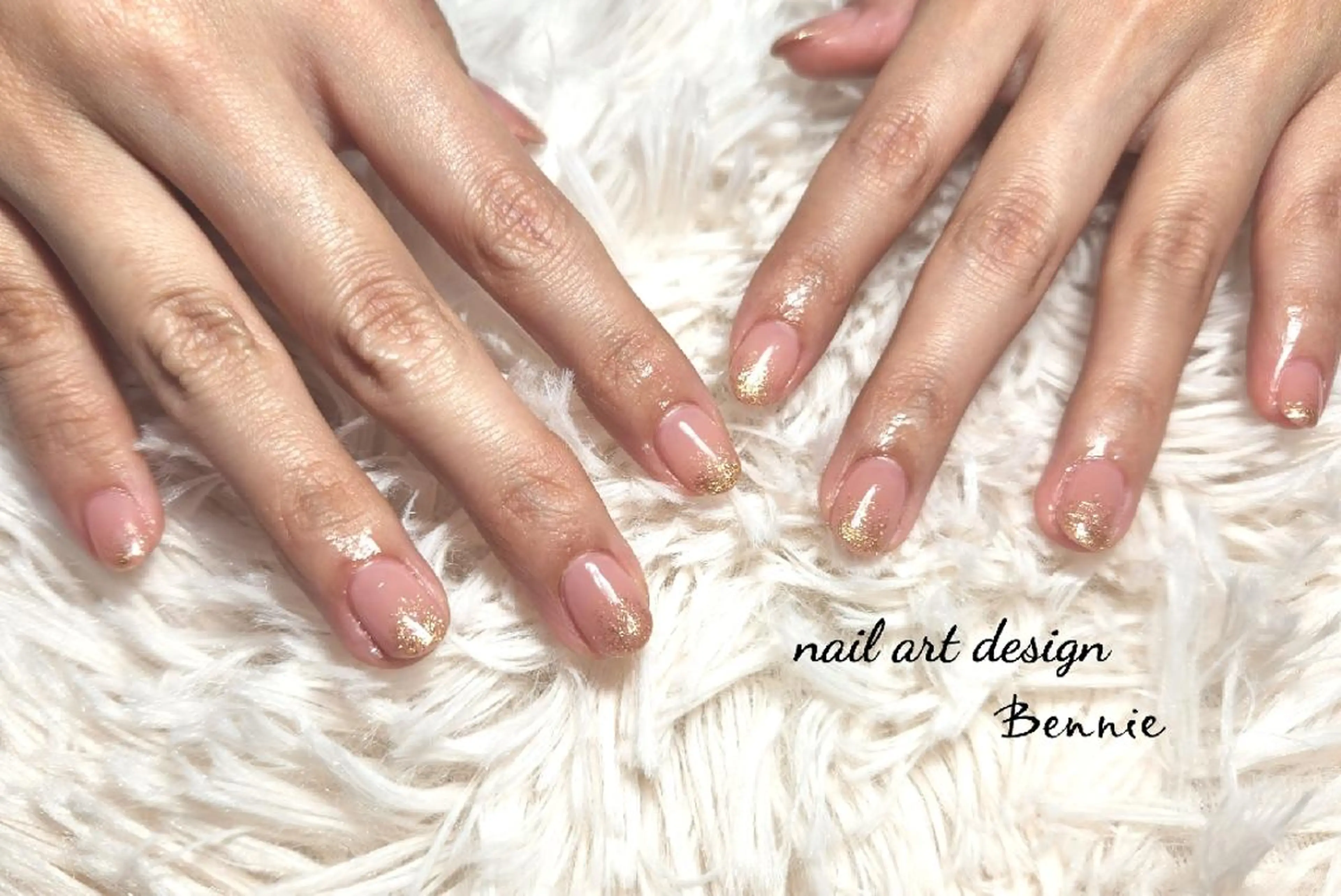 ネイル ラメ(グリッター) ハンドネイル   BENNIEのネイルデザイン