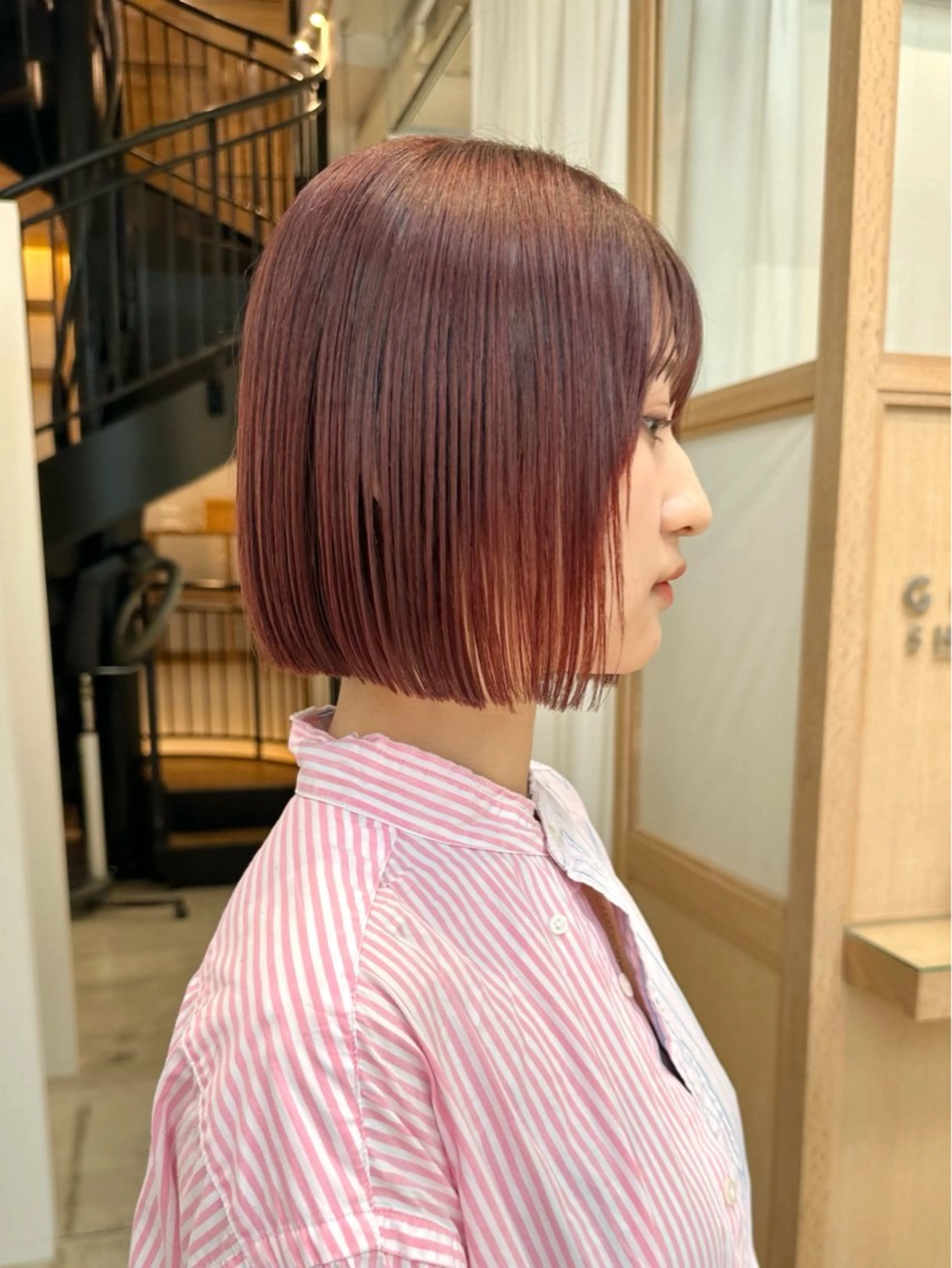 ショート sea by luvismけやき通り2号店所属・ボブ/ショート/ 縮毛矯正/岸本恭明のヘアスタイル