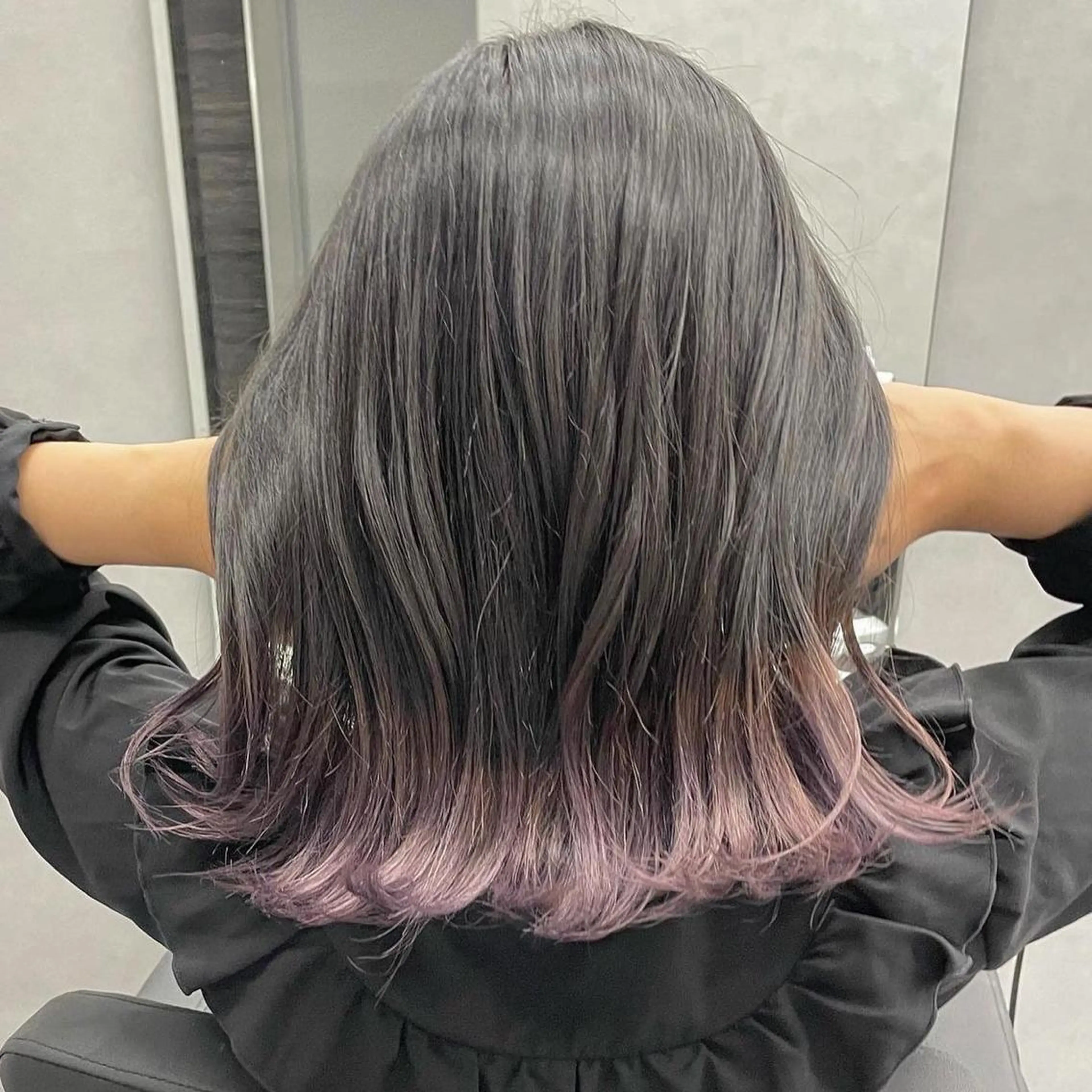 ミディアム 吉留愛加/ 似合わせ/心斎橋のヘアスタイル