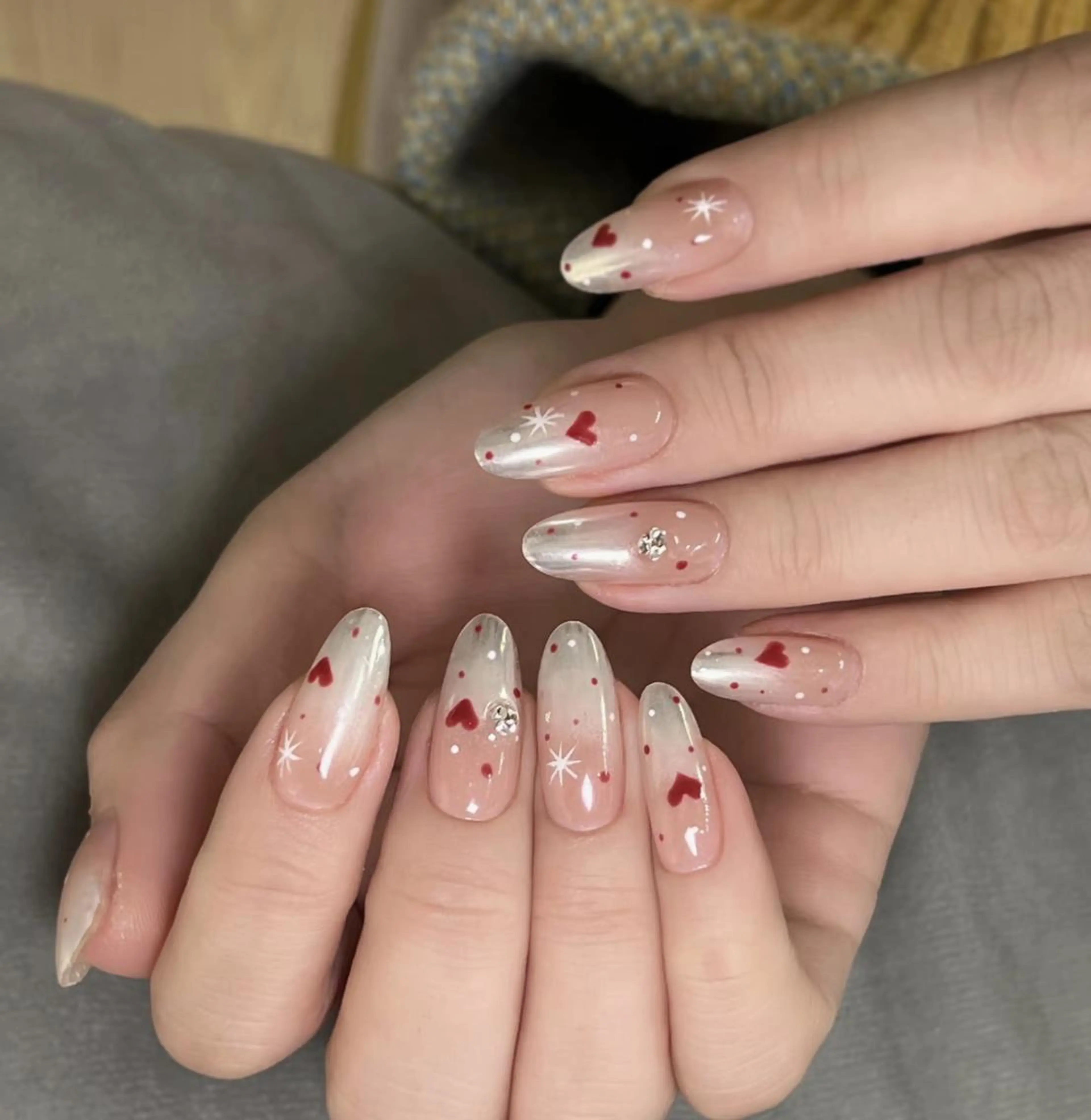 ネイル ハンドネイル By moonネイル 🌷ワンホン/韓国風のネイルデザイン