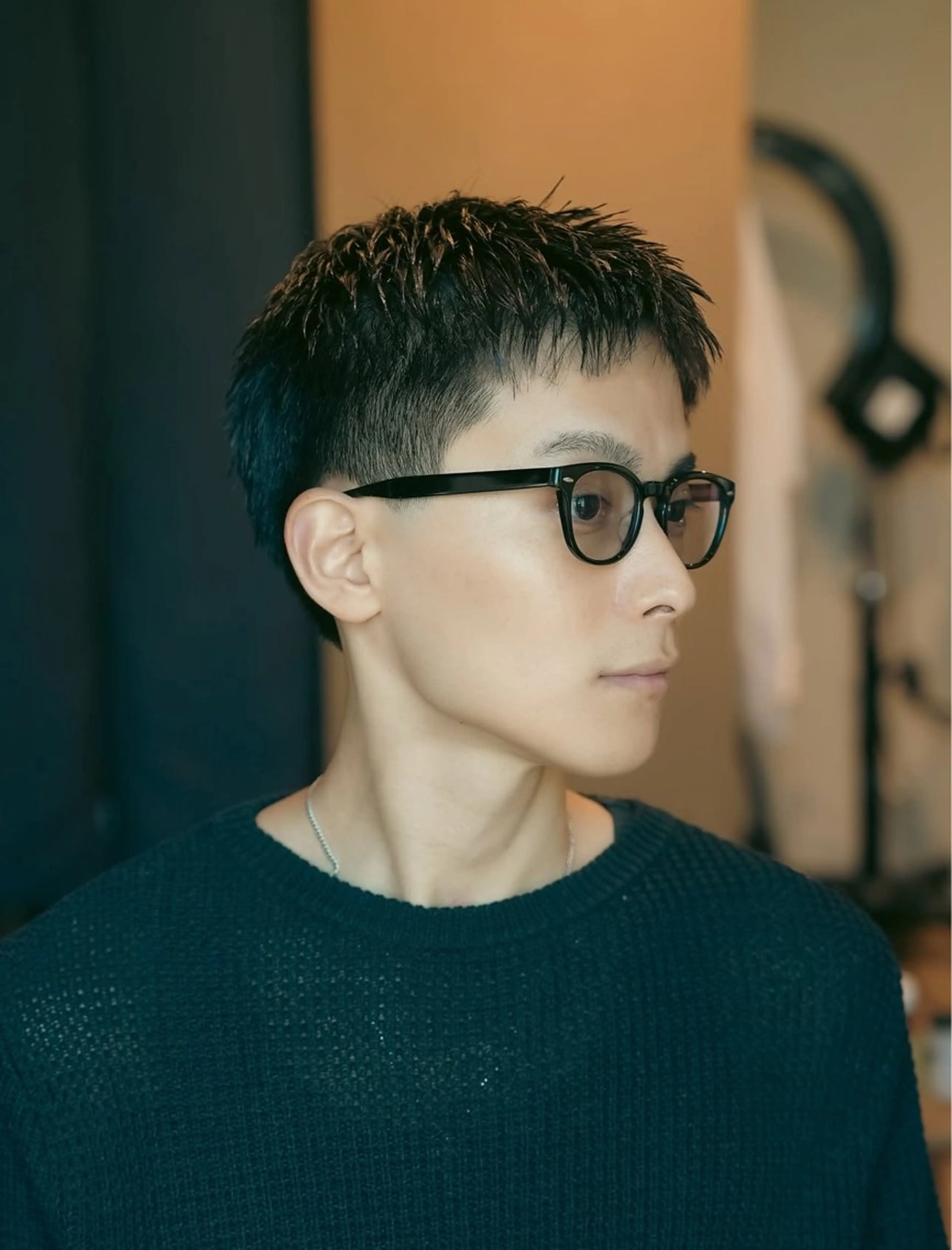 ショート メンズ メンズカット✂️ パーマ🌀　サトエリのヘアスタイル