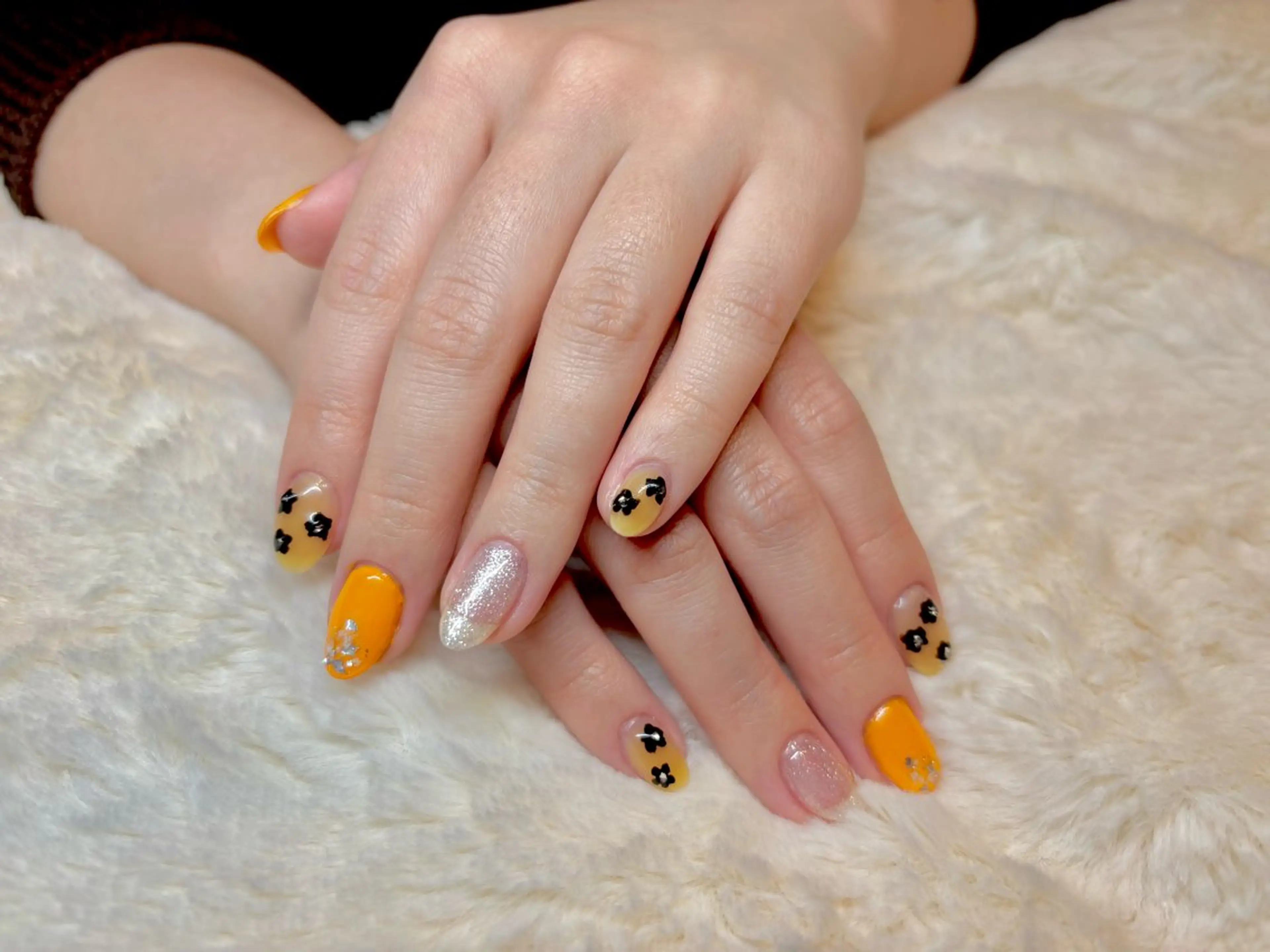 ネイル オフィスネイル シンプルネイル NAIL Studio Hazuki所属・NSH@ かえのネイルデザイン