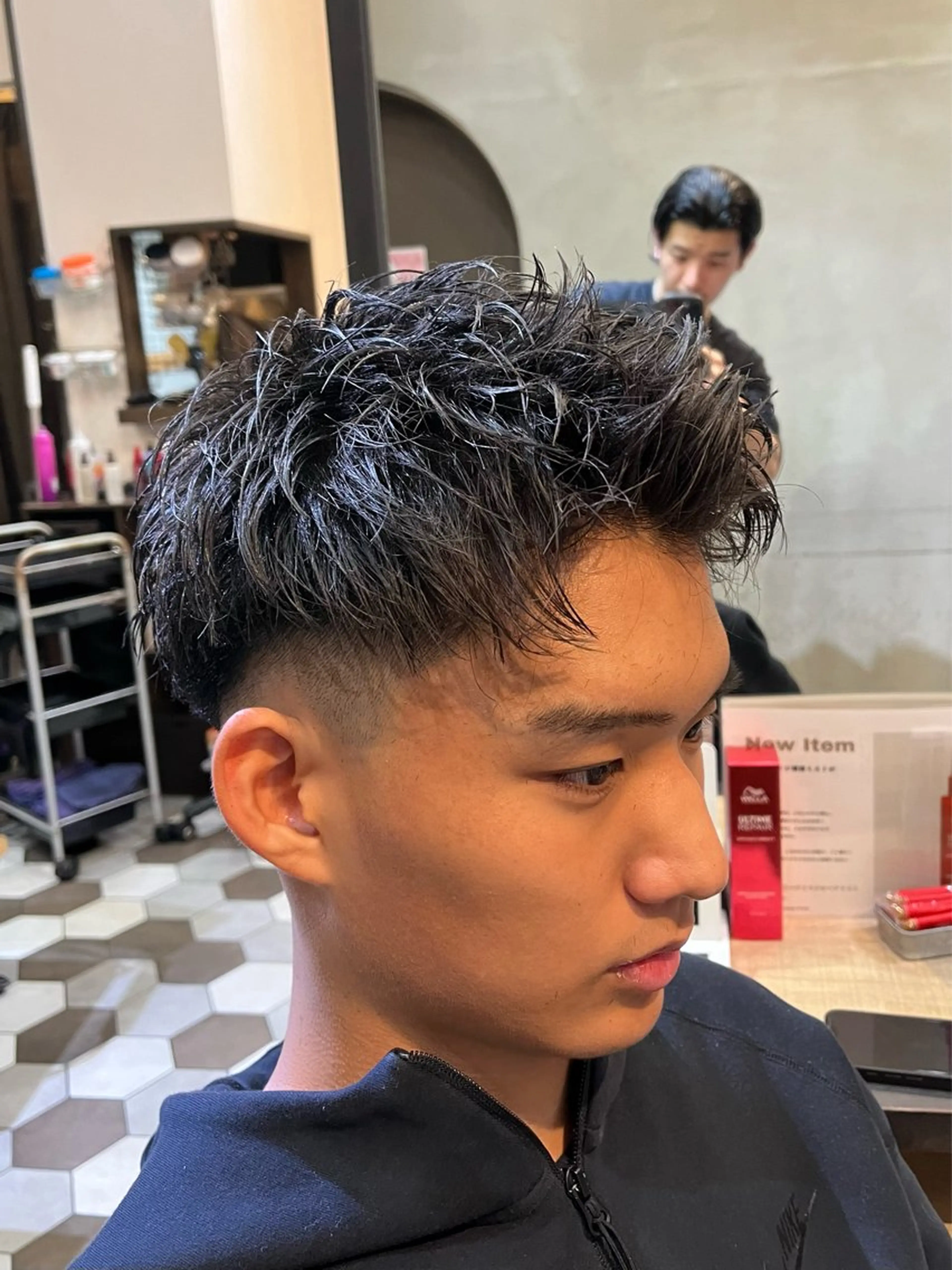 ショート パーマ メンズ 梅田/メンズ専門 ／加地光尊のヘアスタイル