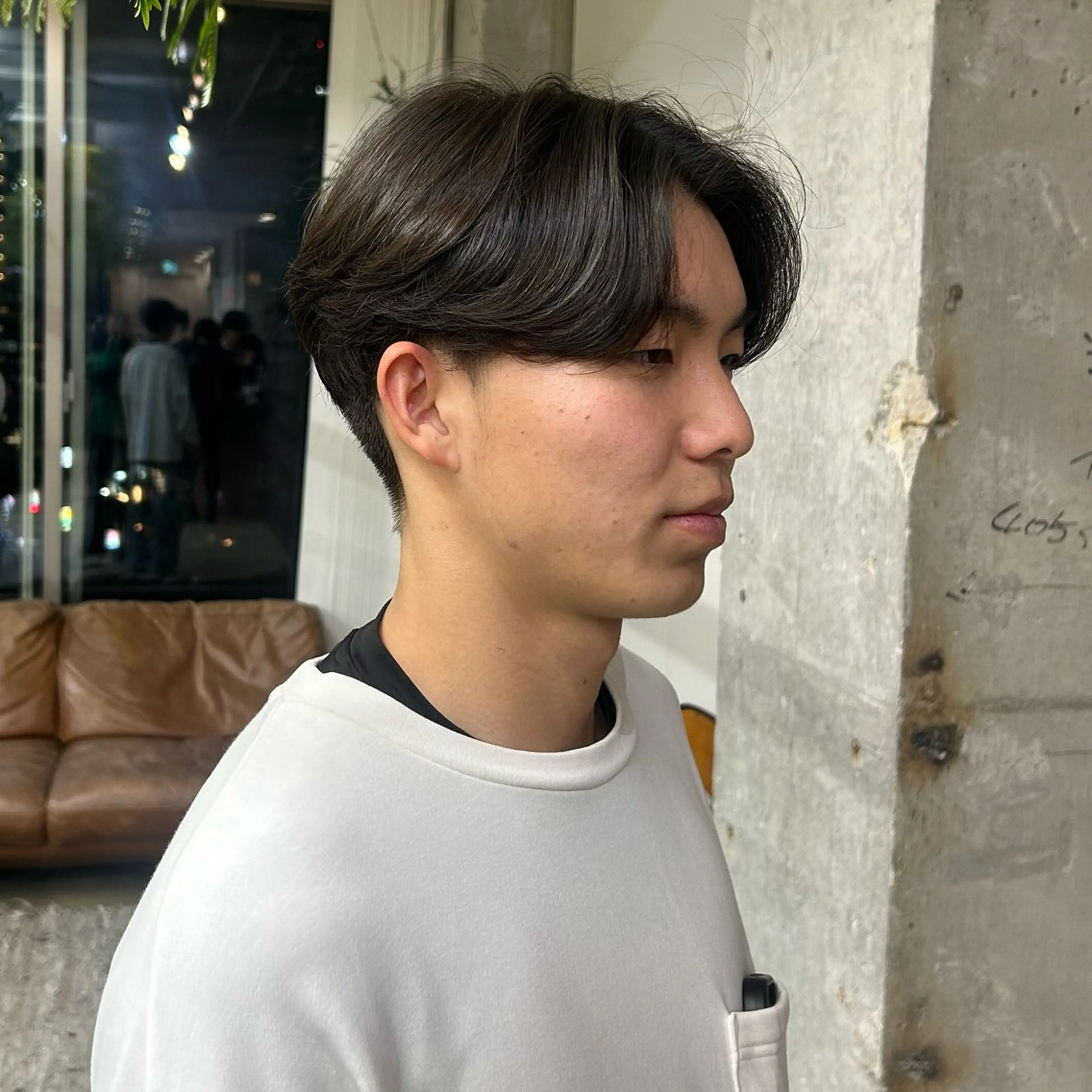 ショート メンズ カット パーマ 大本 メンズ/パーマのヘアスタイル