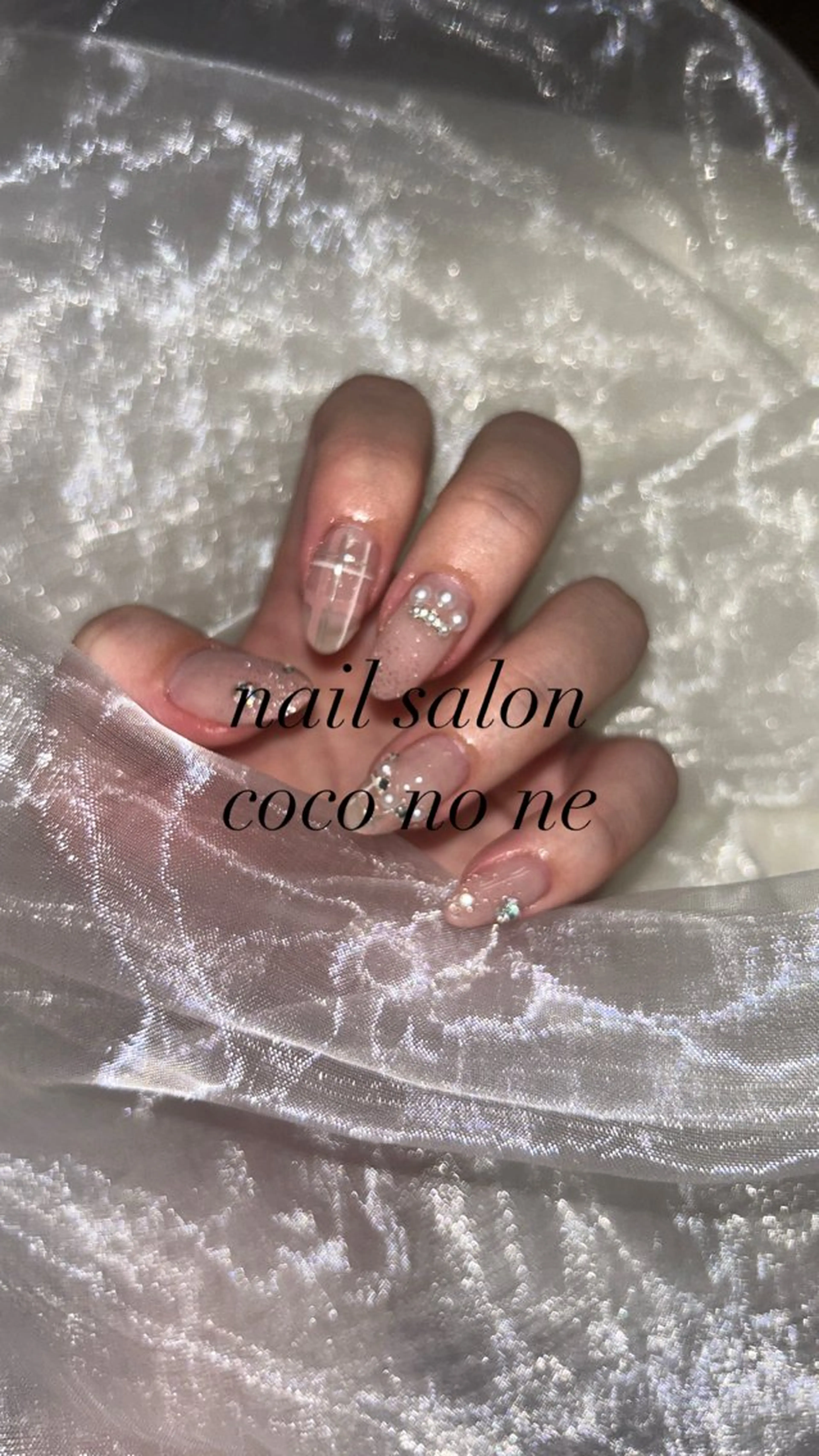 ネイル オフィスネイル シンプルネイル nail salon　coco no ne所属・coco no ne KANNAのネイルデザイン
