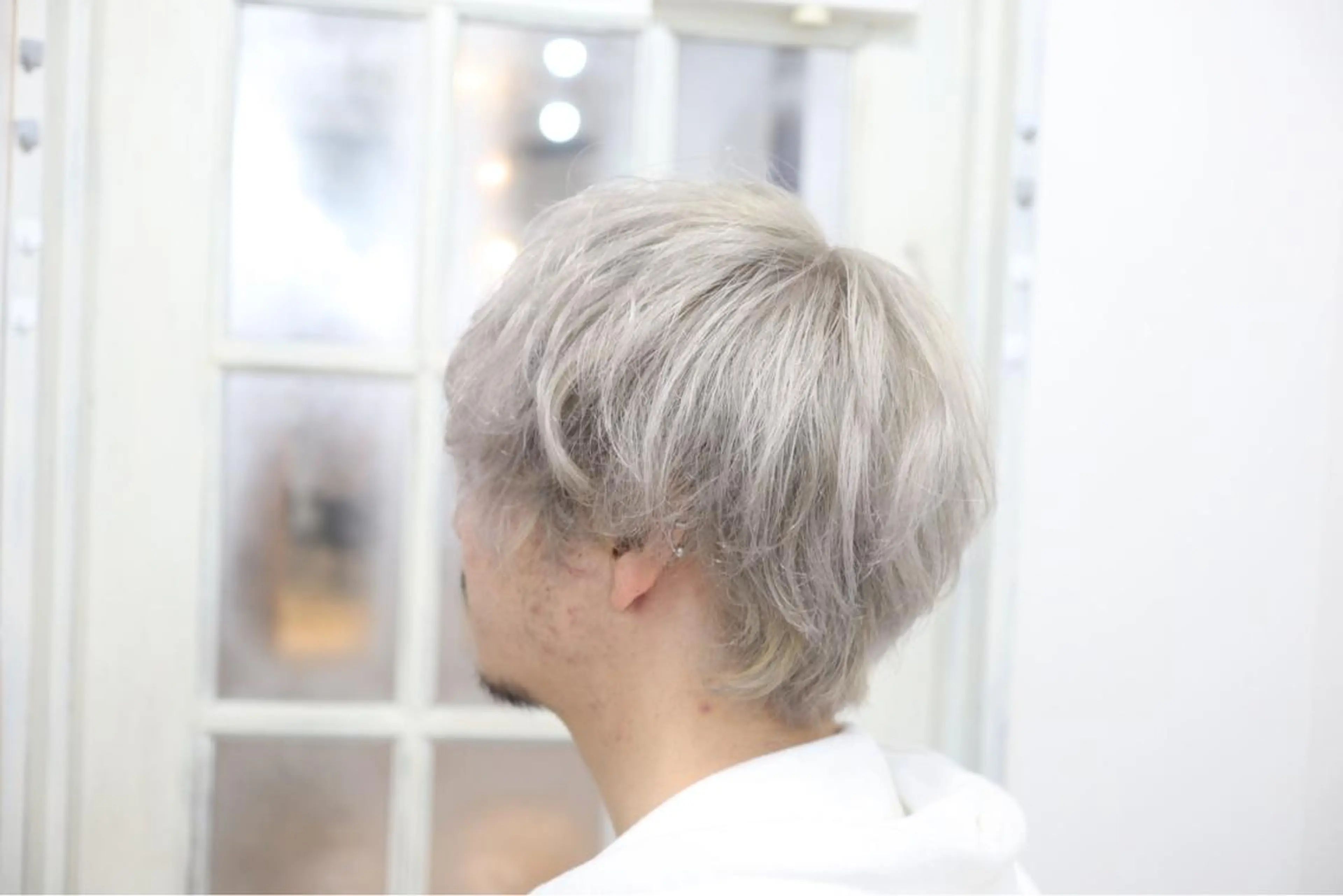 ショート カラー アディクシーカラー ベージュカラー ブリーチ ケアブリーチ ダブルカラー ヘアカラー トリートメント ✨池袋ブリーチ特化 Hibiki✨のヘアスタイル