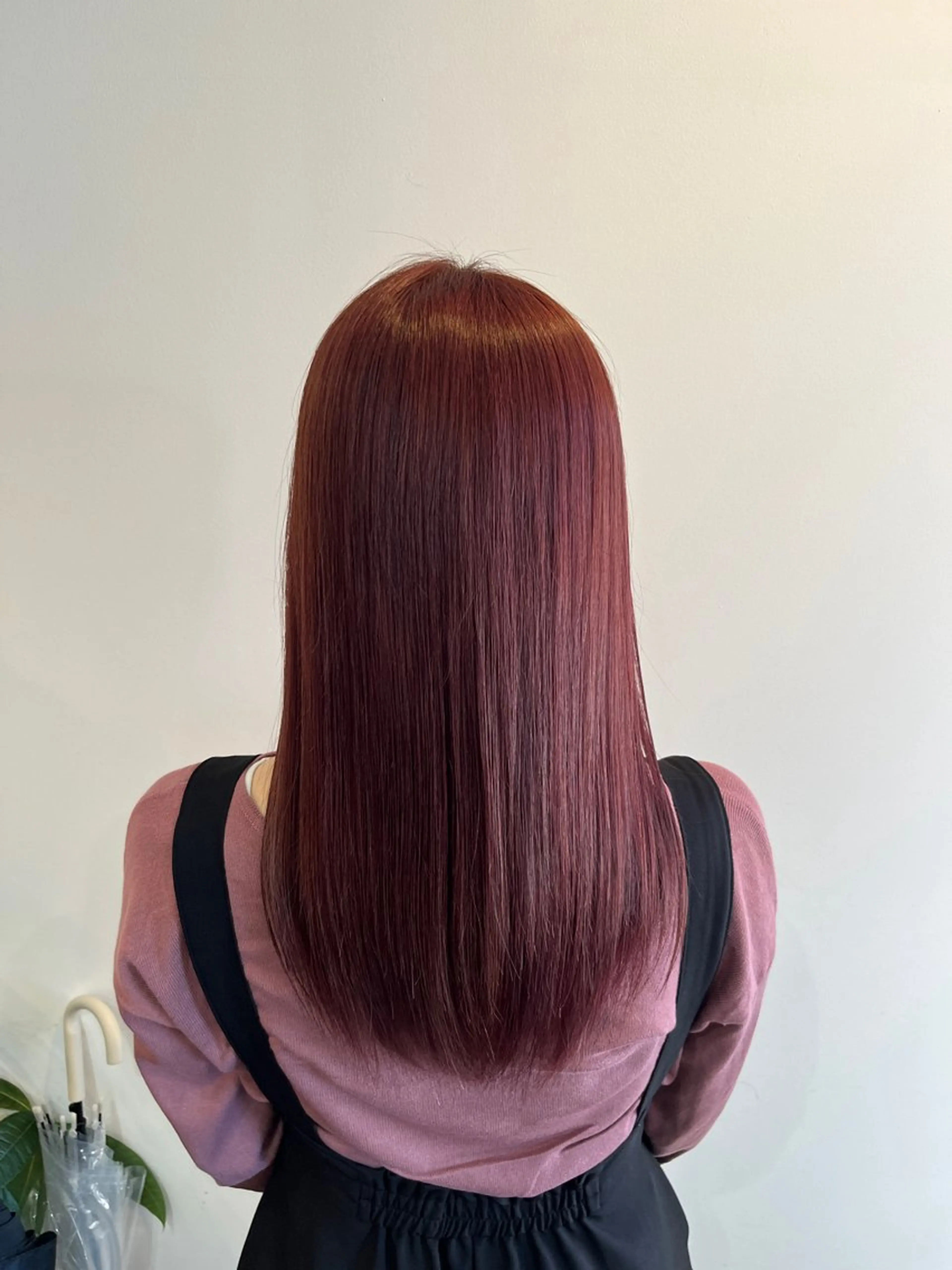 ロング カラー ブリーチ ブリーチなしカラー カット ヘアカラー トリートメント オートクチュールランコントレ西京極店所属・今在家 玲【艶髪スト レート/メンズ特化】のヘアスタイル