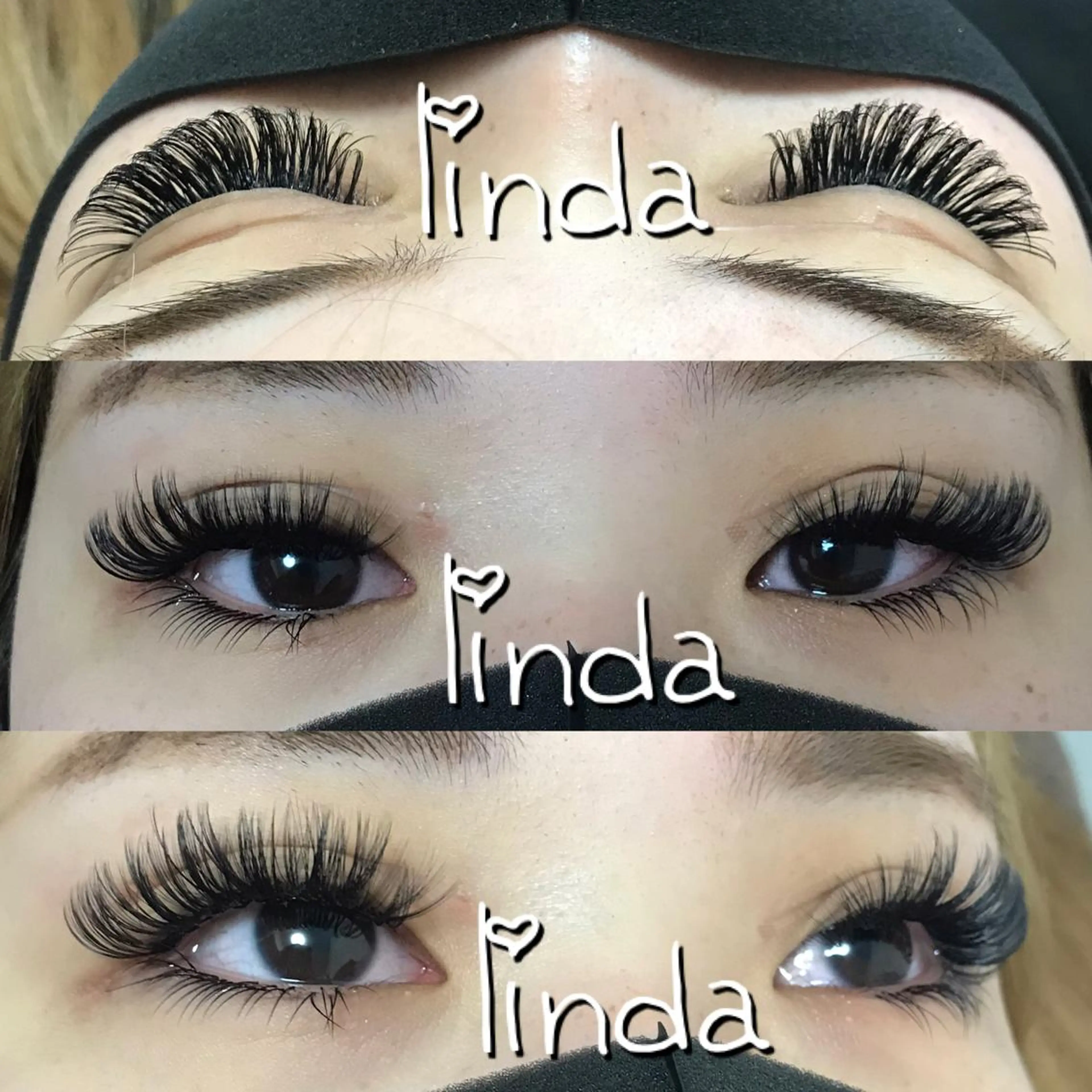 マツエク・マツパ 付け放題 CCカール Cカール linda lashesのマツエク・マツパデザイン