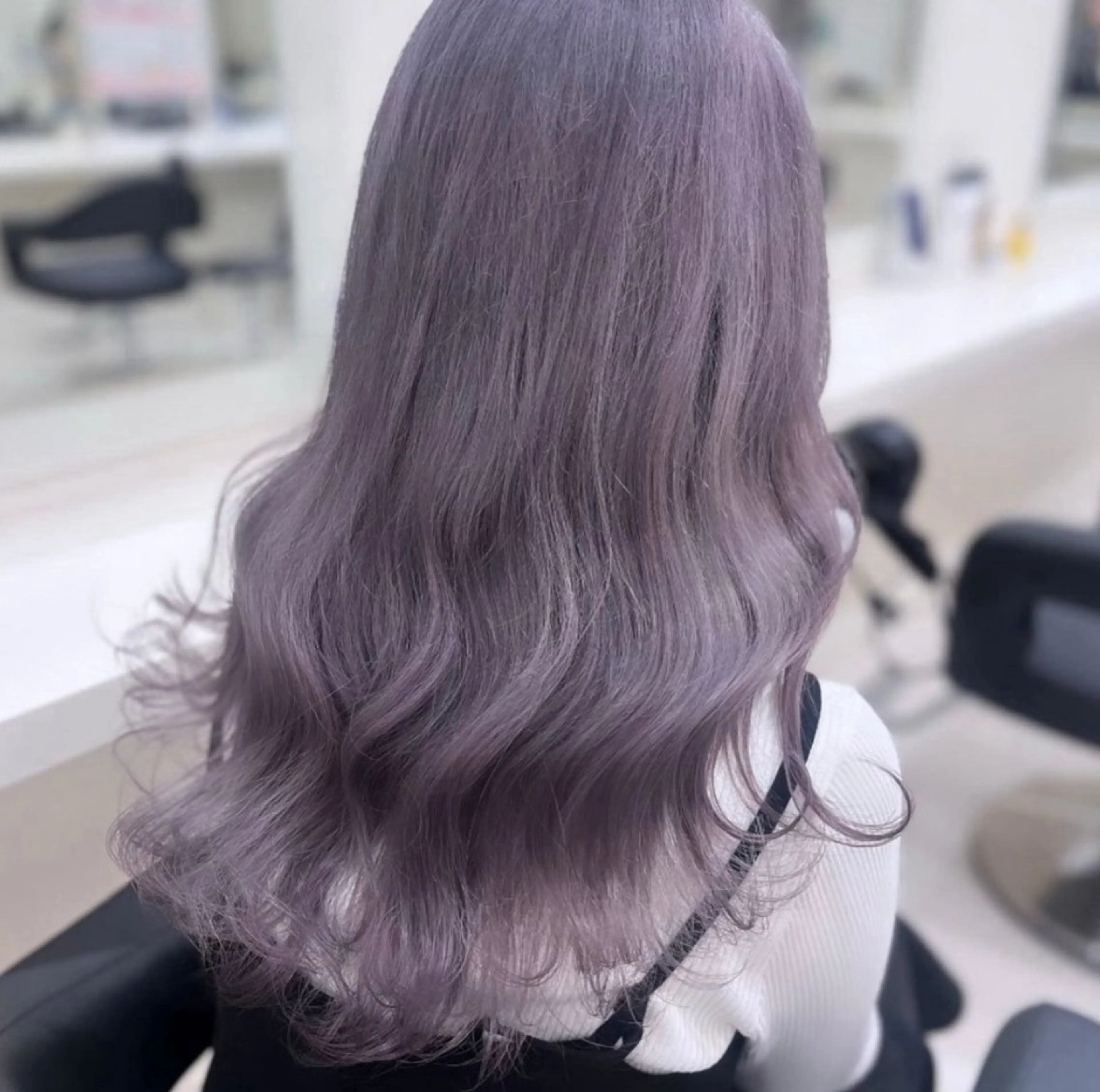 ロング 韓国ガーリー🤍ハイ トーン🤍Ayanaのヘアスタイル