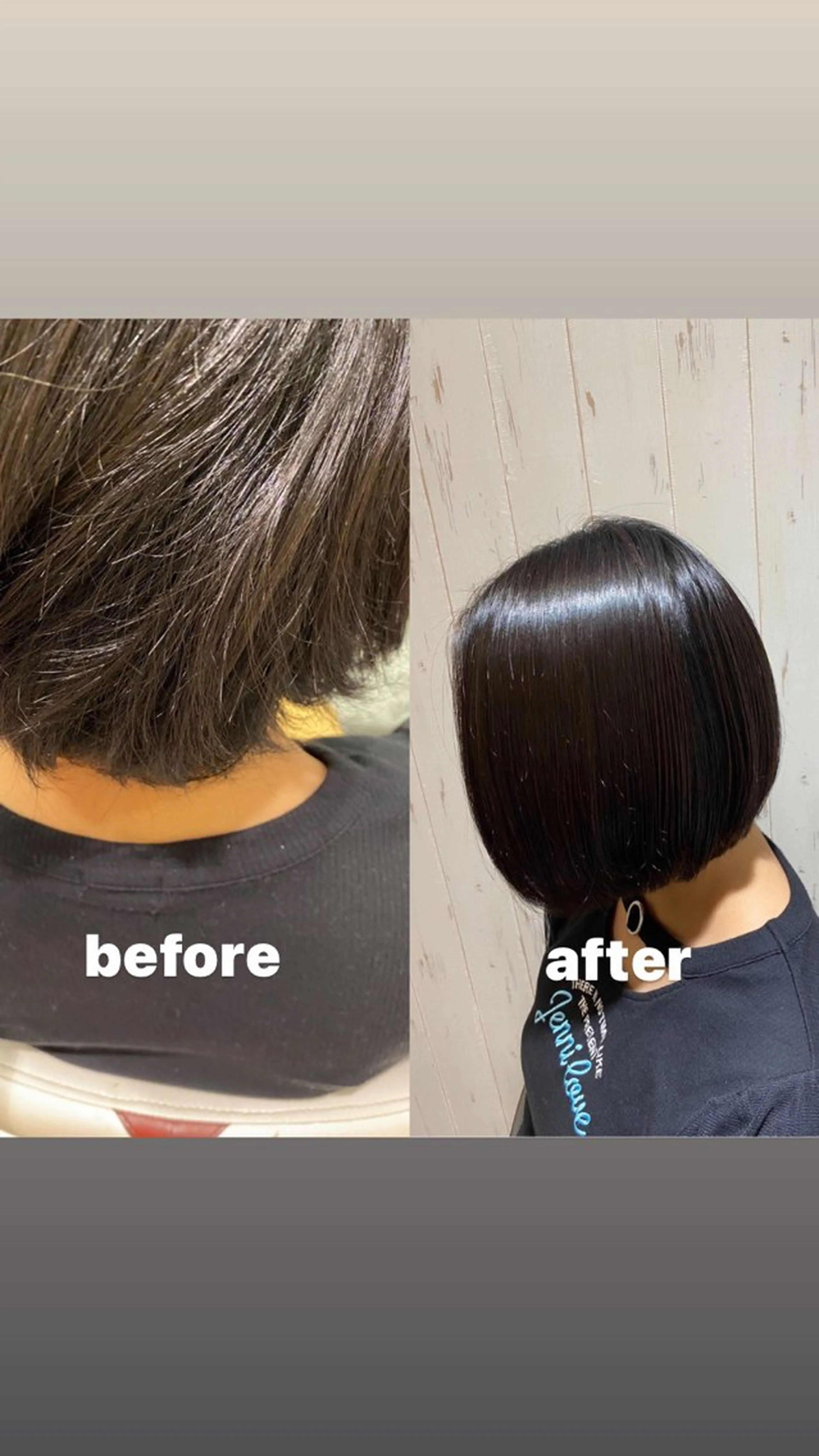 ✨艶神✨デザインカット✂︎＋髪質改善トリートメントの写真