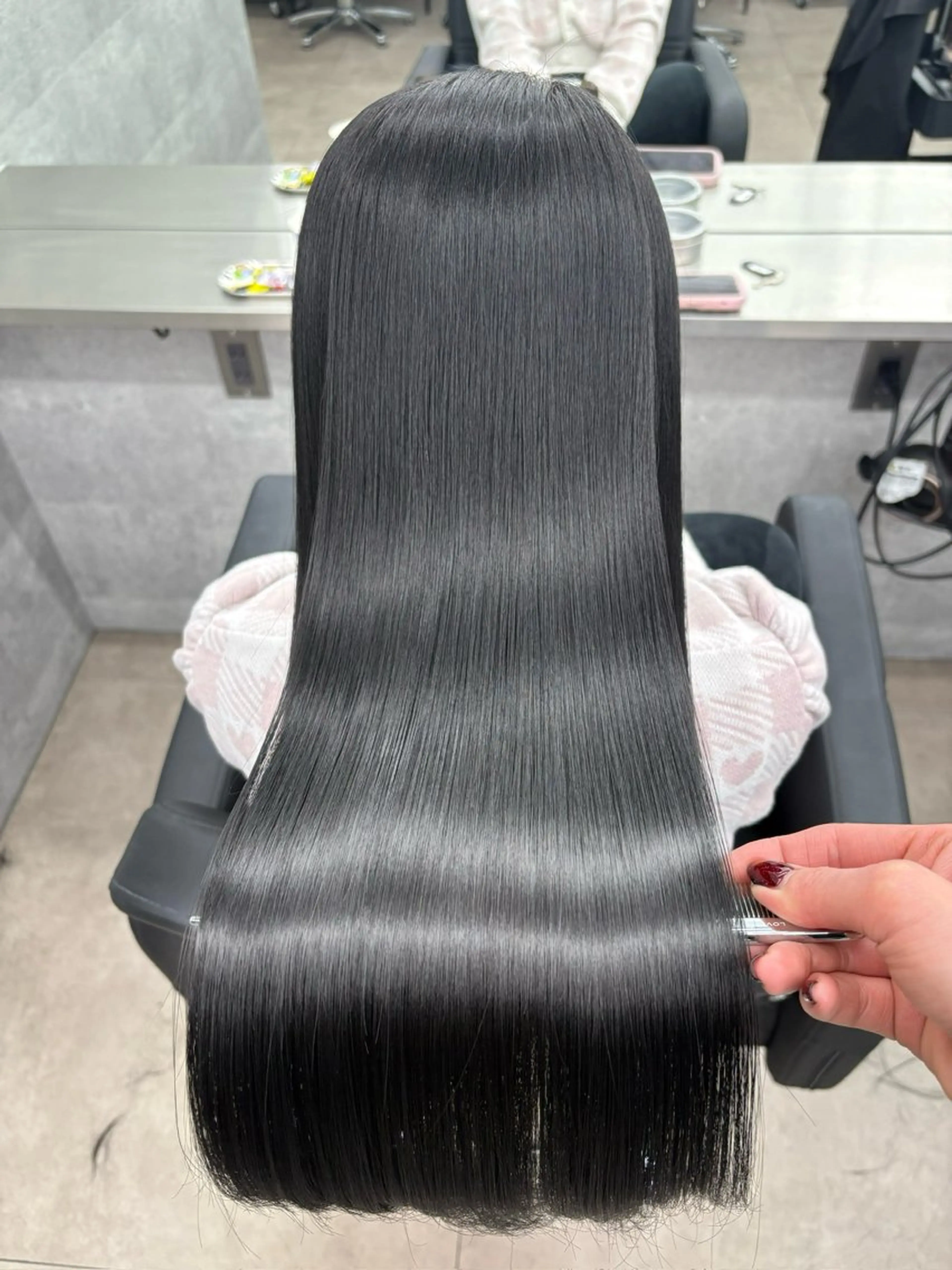 ロング カラー 髪質改善/ﾚｲﾔｰ ｶｯﾄ/店長/原島のヘアスタイル