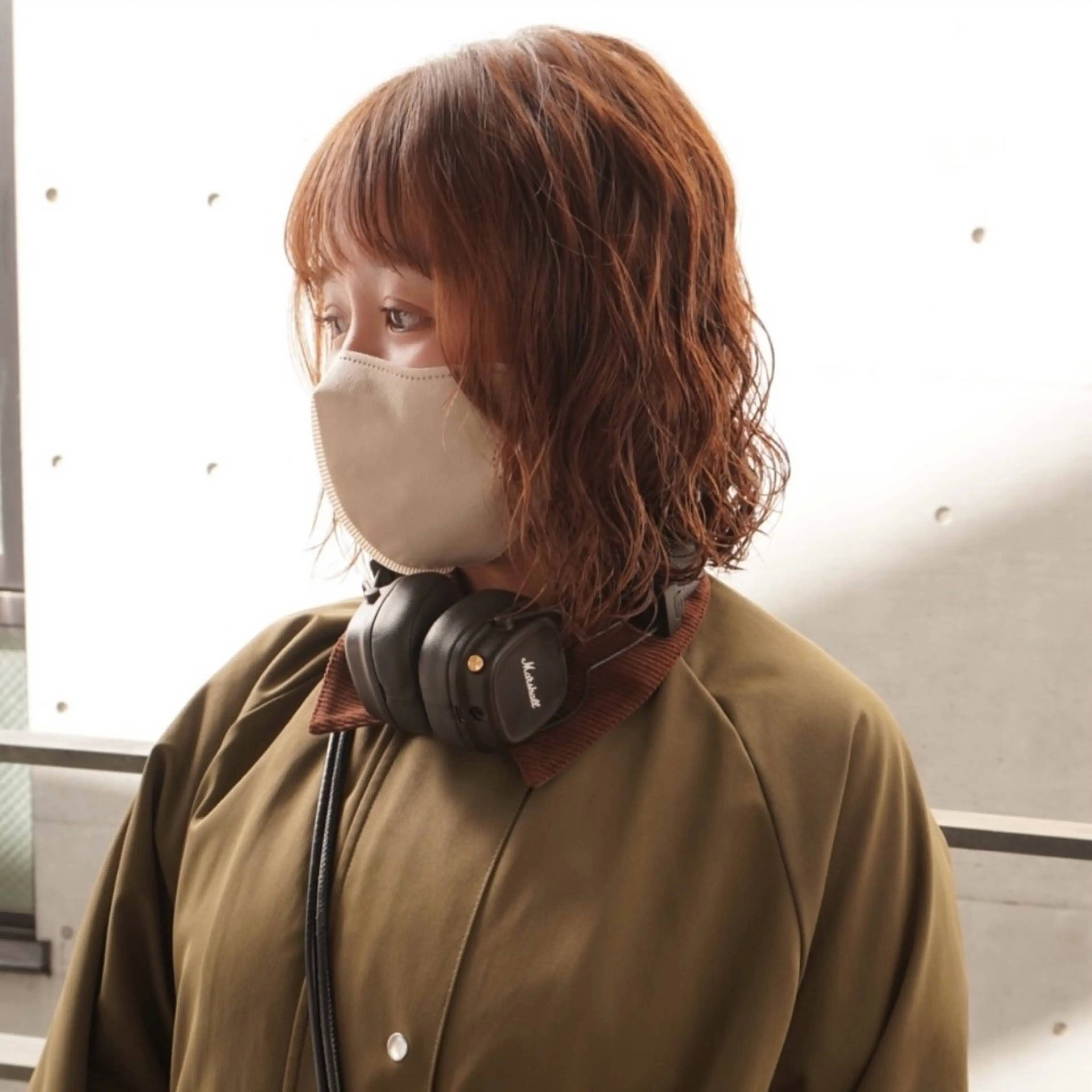 ショート パーマ カット パーマ benji仙台所属・KOKI/ ボブ/ パーマ/透明感カラーのヘアスタイル