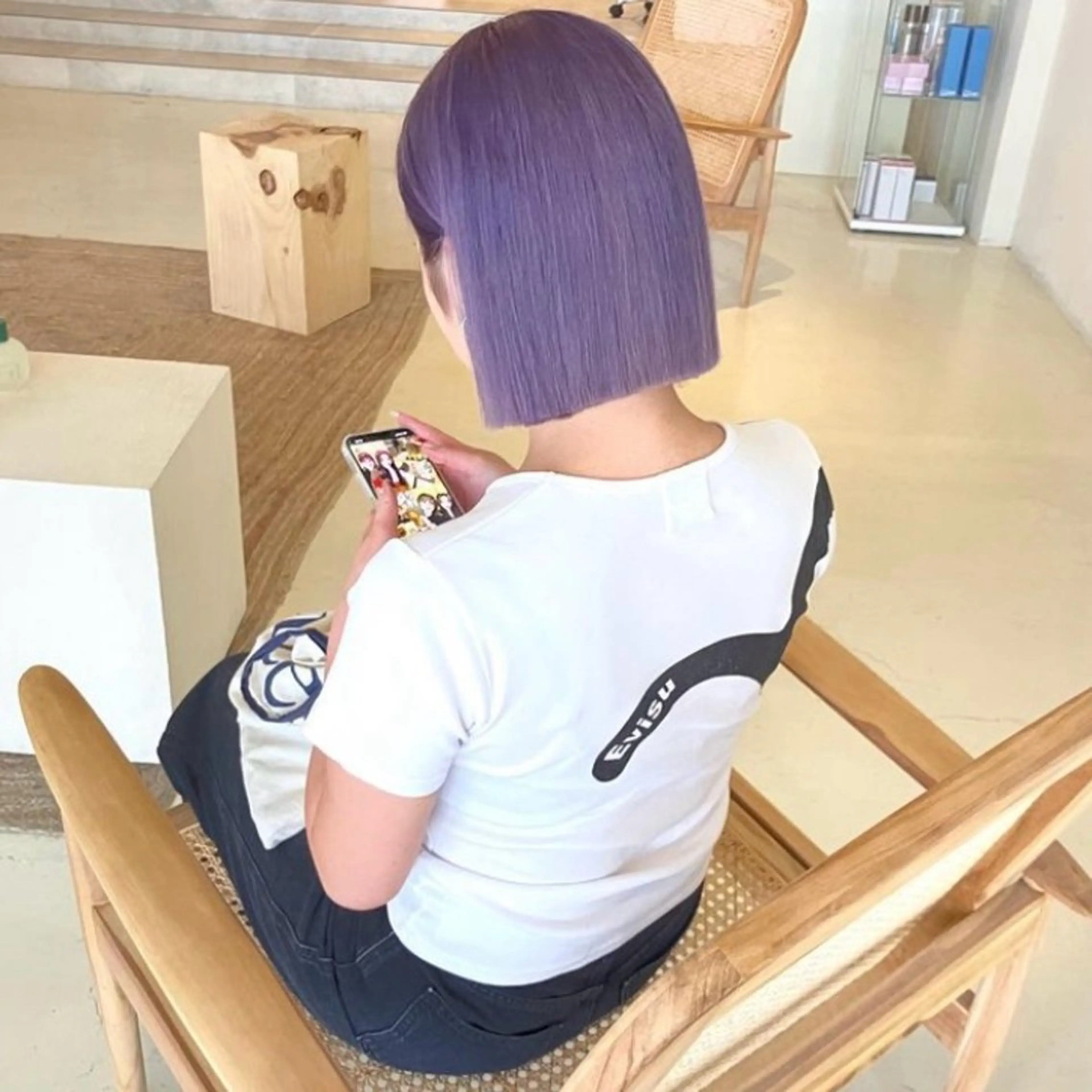 🌈平日だけ🌈カット＋ケアブリーチ＋フルカラー《ハイトーンカラー》ダブルカラーメニューですの写真