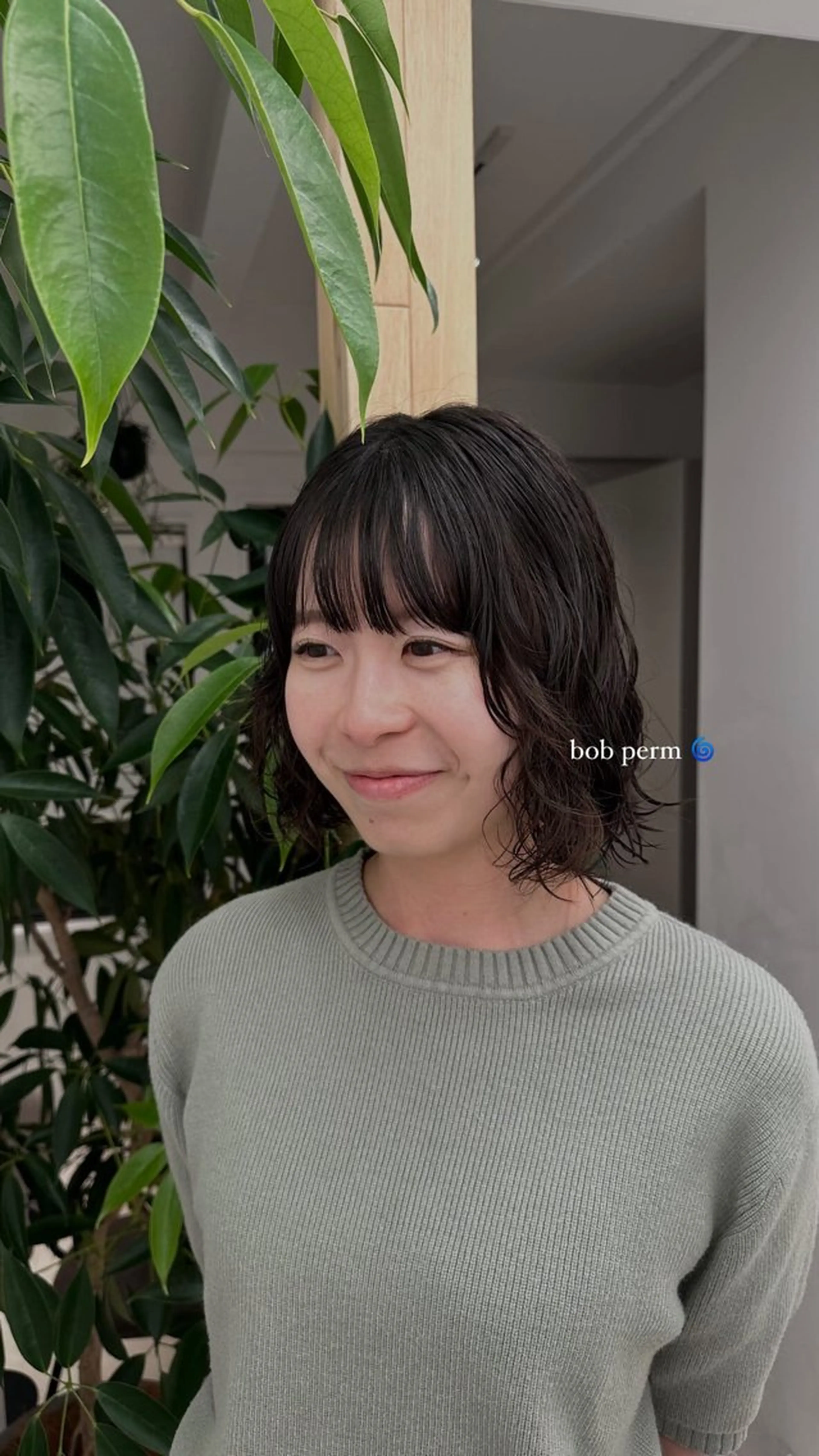 ショート パーマ パーマ トリートメント Lomalia Rukaのヘアスタイル