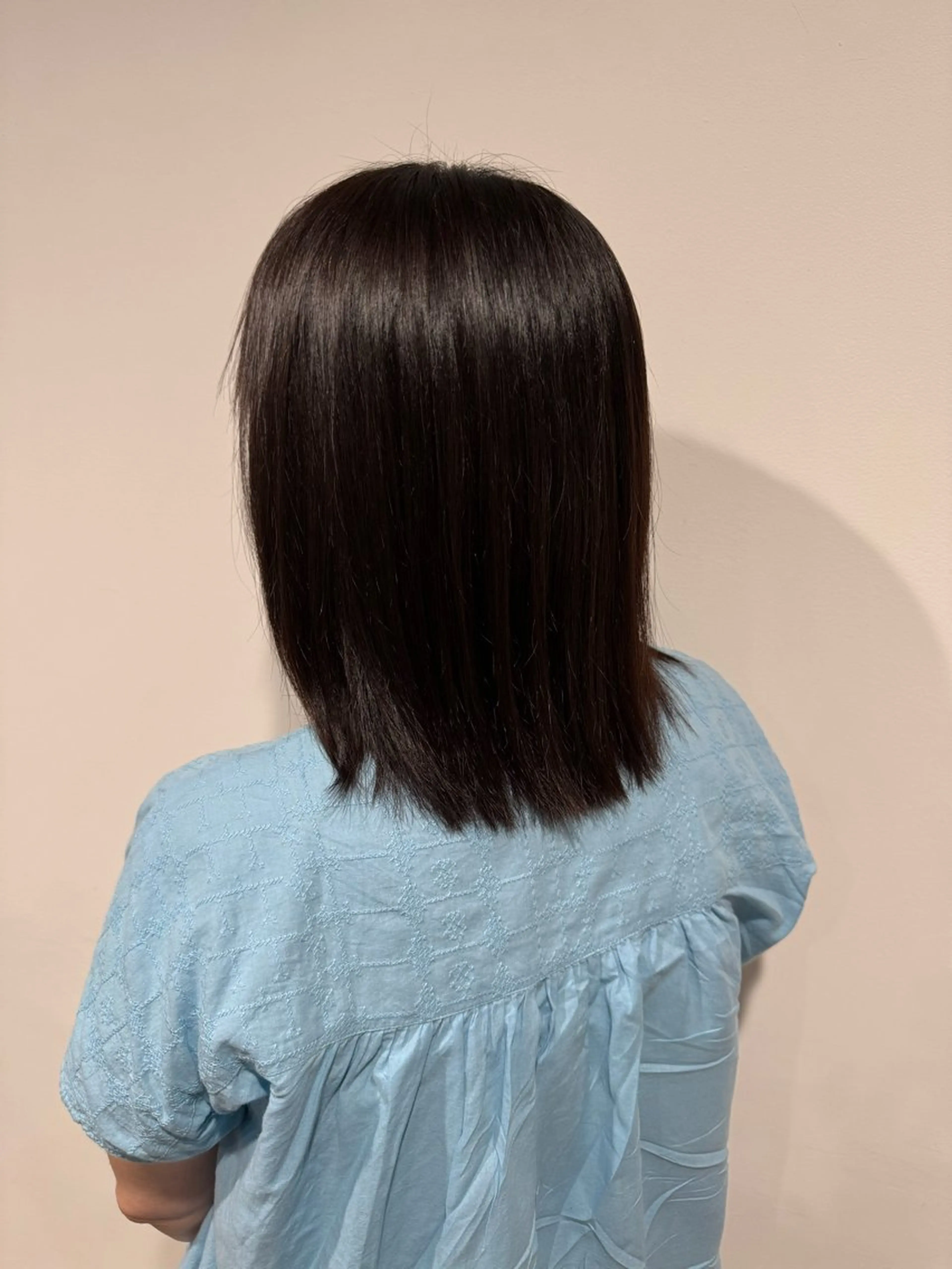 ミディアム カラー ヘアカラー 韓国レイヤー /艶カラー/ᴿᴵᴺのヘアスタイル