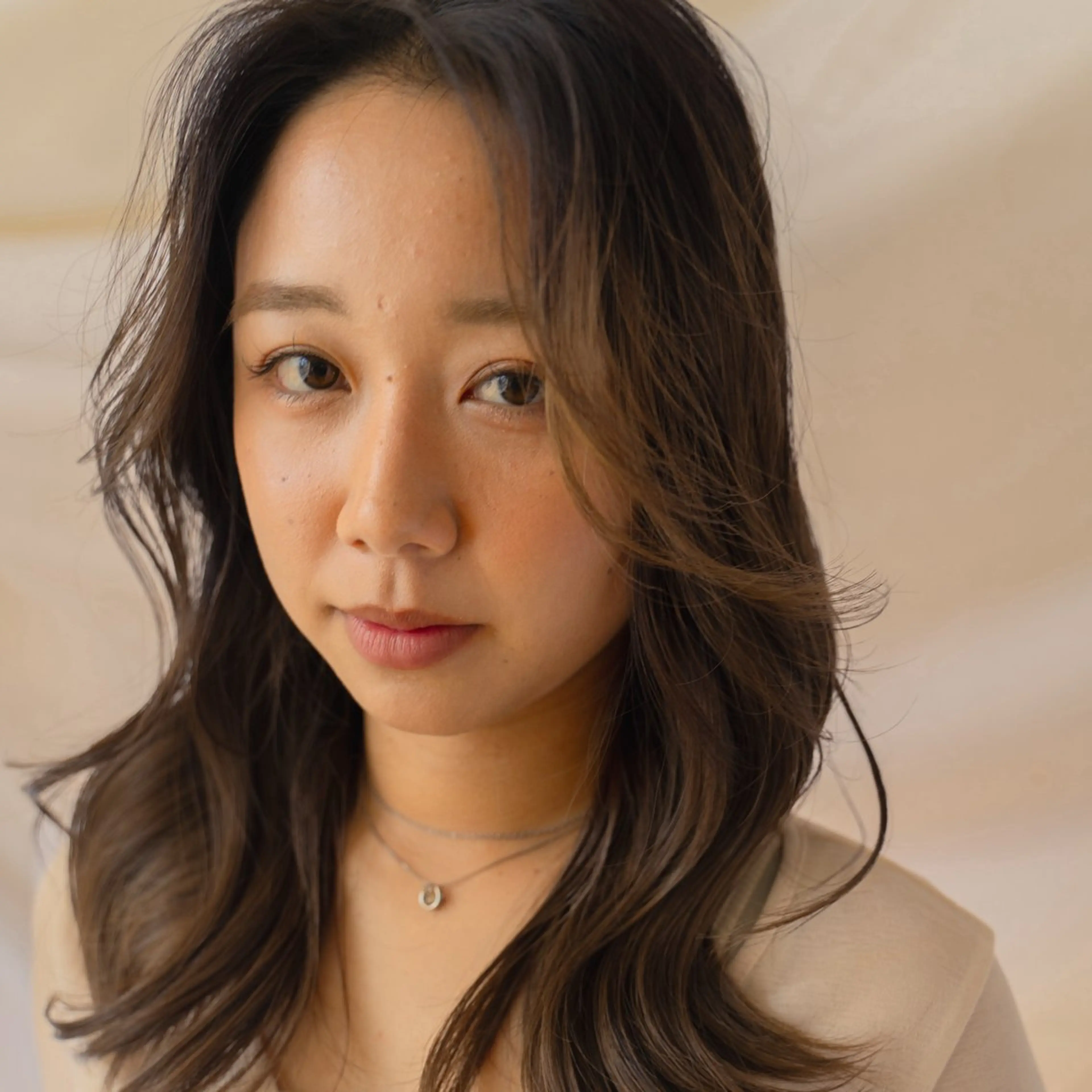 セミロング 学生 レイヤーカット カット 上原 清貴のヘアスタイル