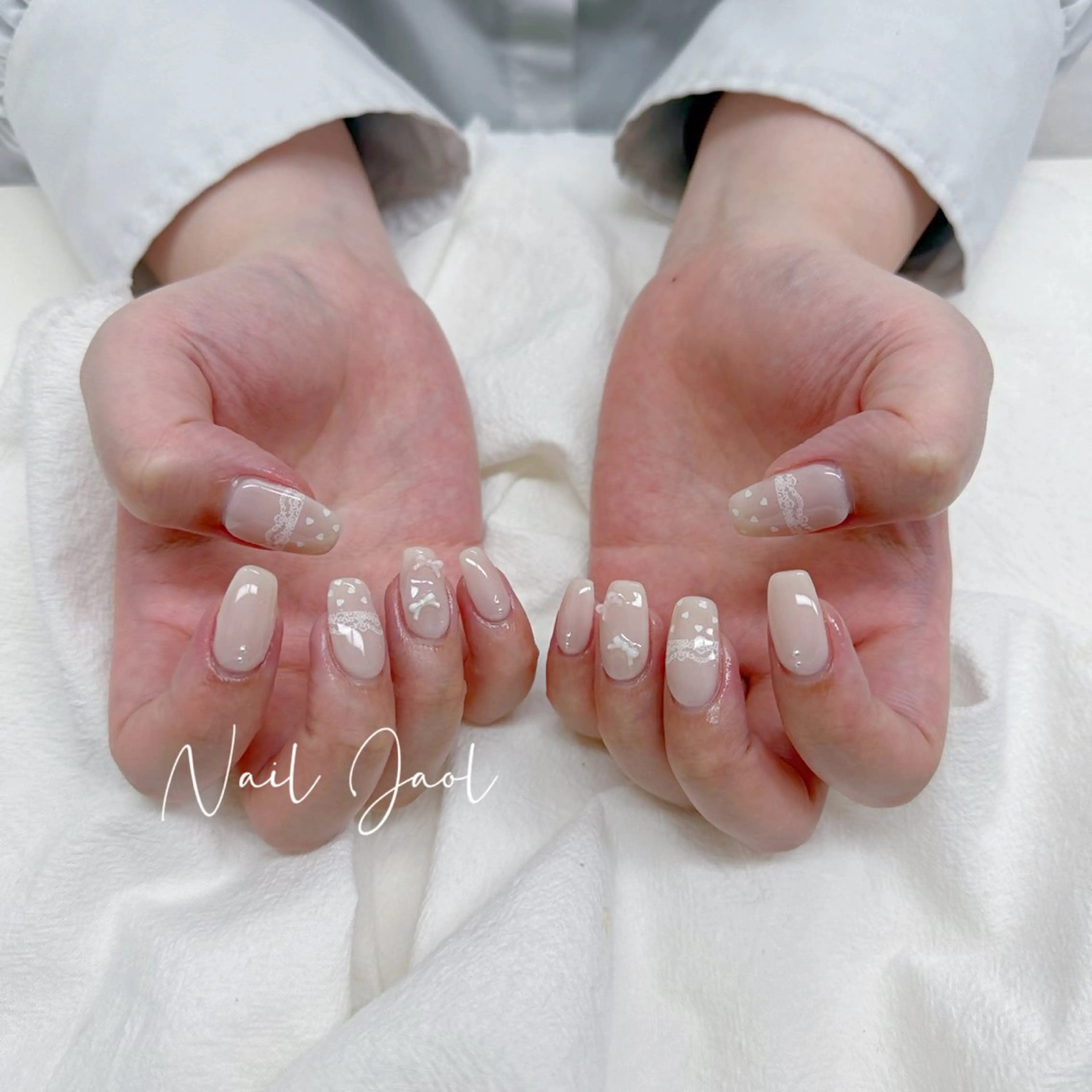 ミディアム ハンドネイル nail jaol池袋店所属・ネイルJaol 池袋のネイルデザイン