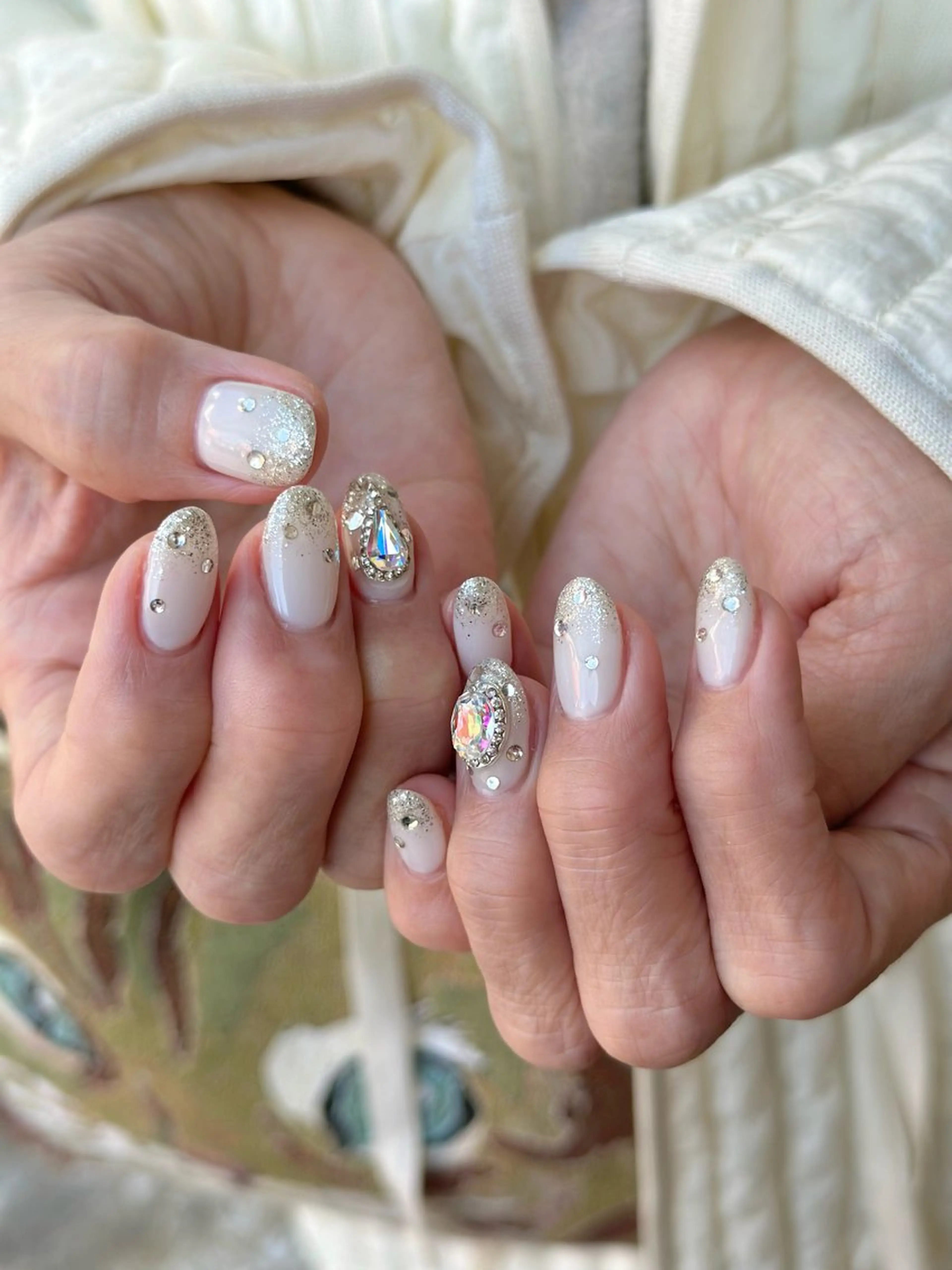 ネイル 持ち込み ハンドネイル シモダ カスミ 🦀 @ksm_smdのネイルデザイン