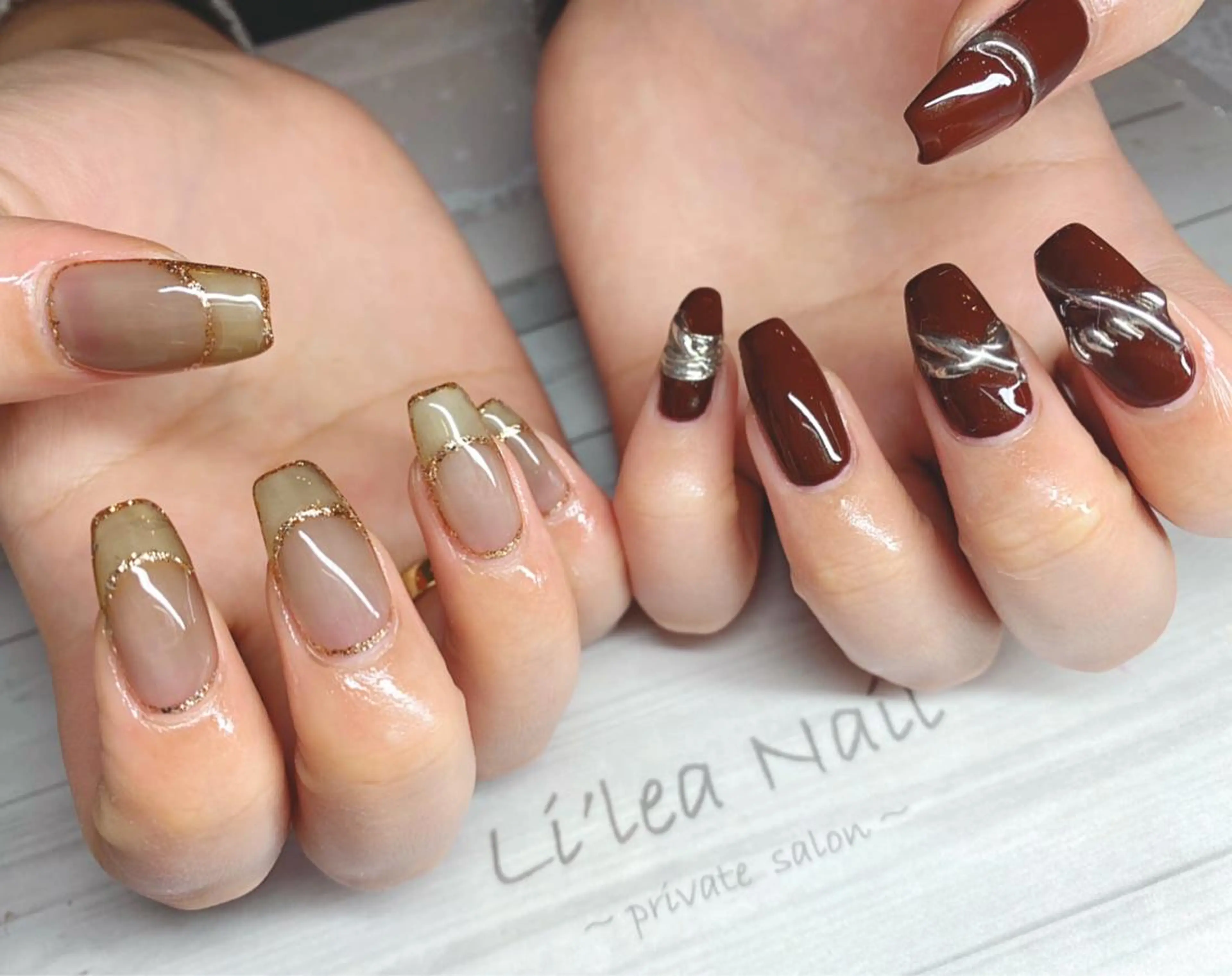 ネイル Li'leaNail AINAのネイルデザイン