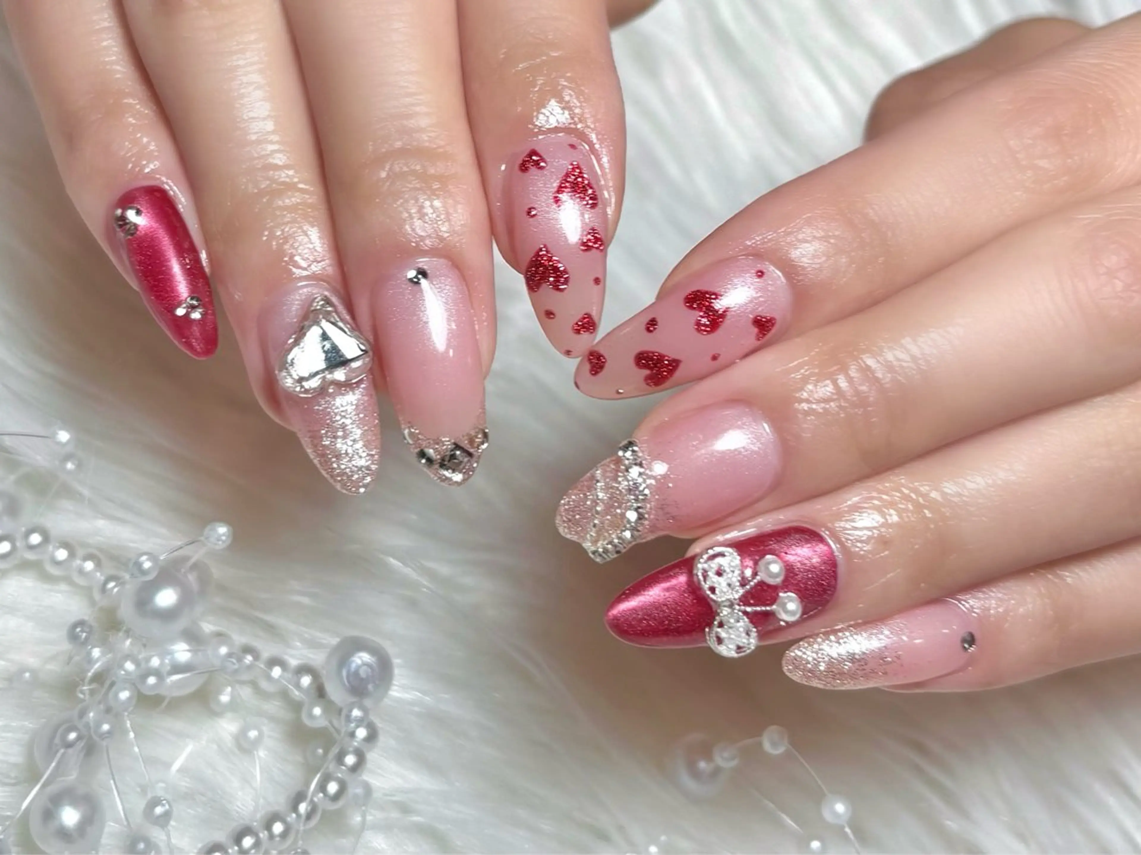 ネイル ハンドネイル joieange福島 矢野のネイルデザイン