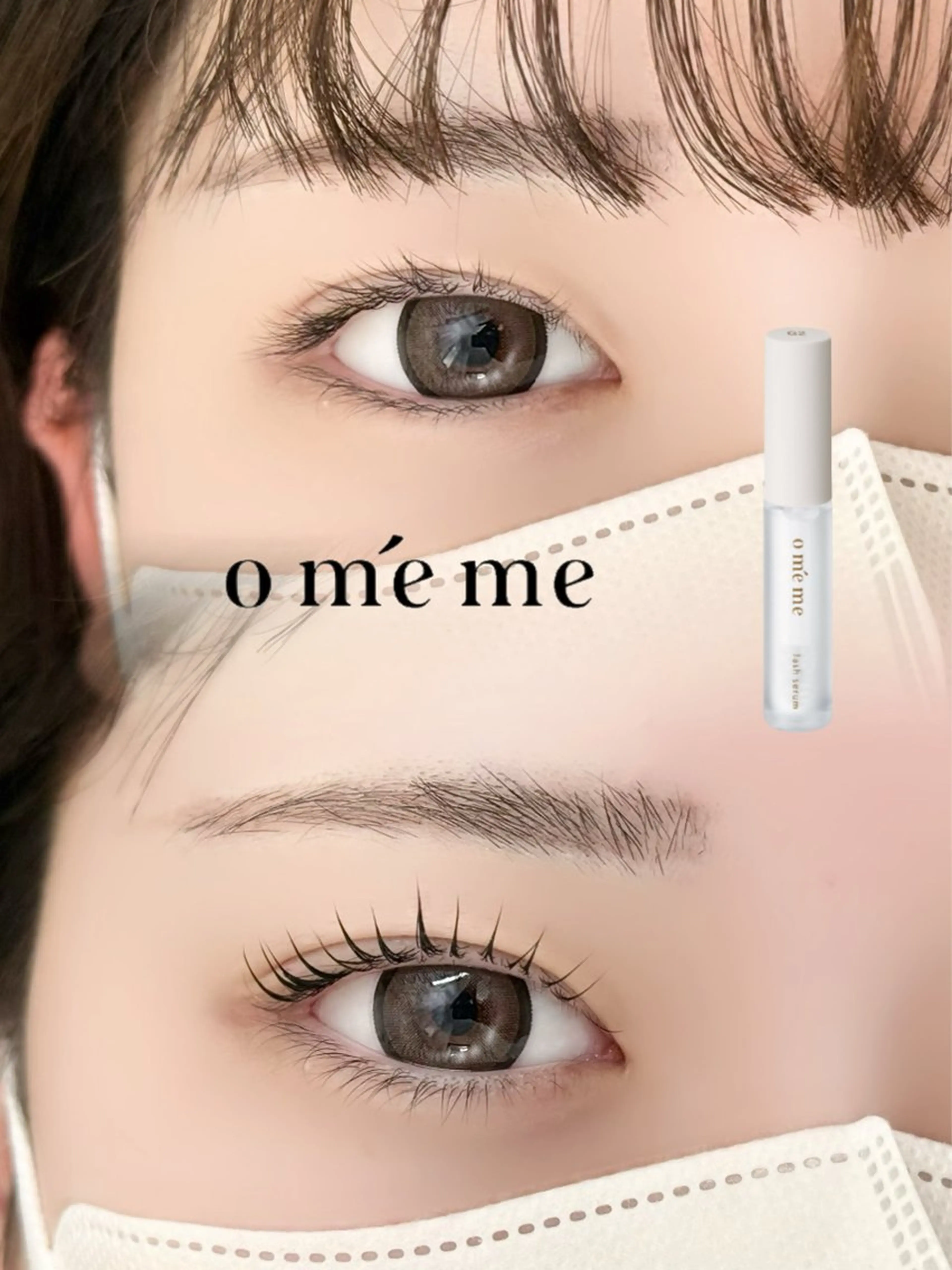 マツエク・マツパ パリジェンヌラッシュリフト まつげパーマ 一重×まつ毛パーマ マツパ beauty salon ému所属・山﨑 優衣のマツエク・マツパデザイン