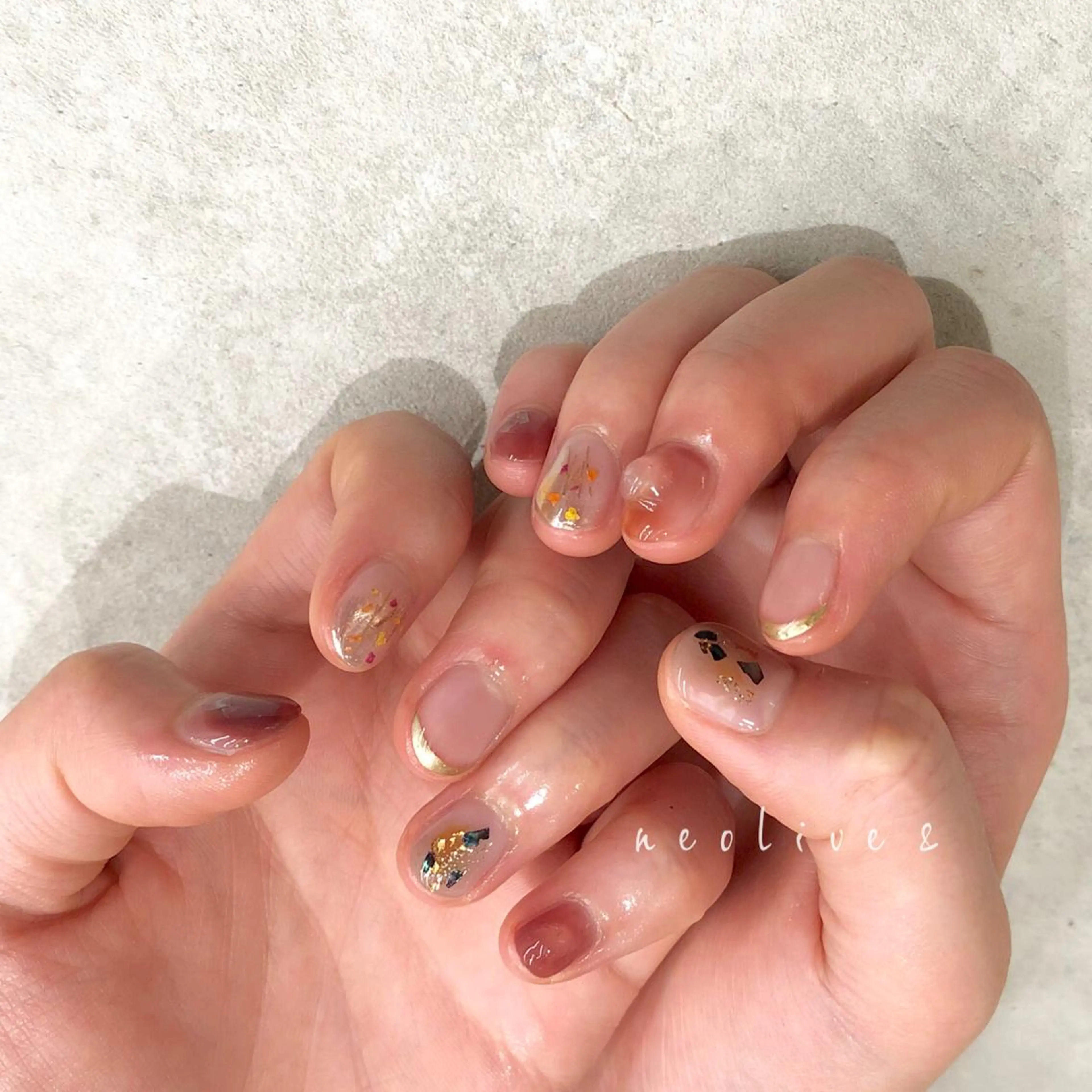 ネイル ハンドネイル Yuriko Omi パラジェル/渋谷のネイルデザイン