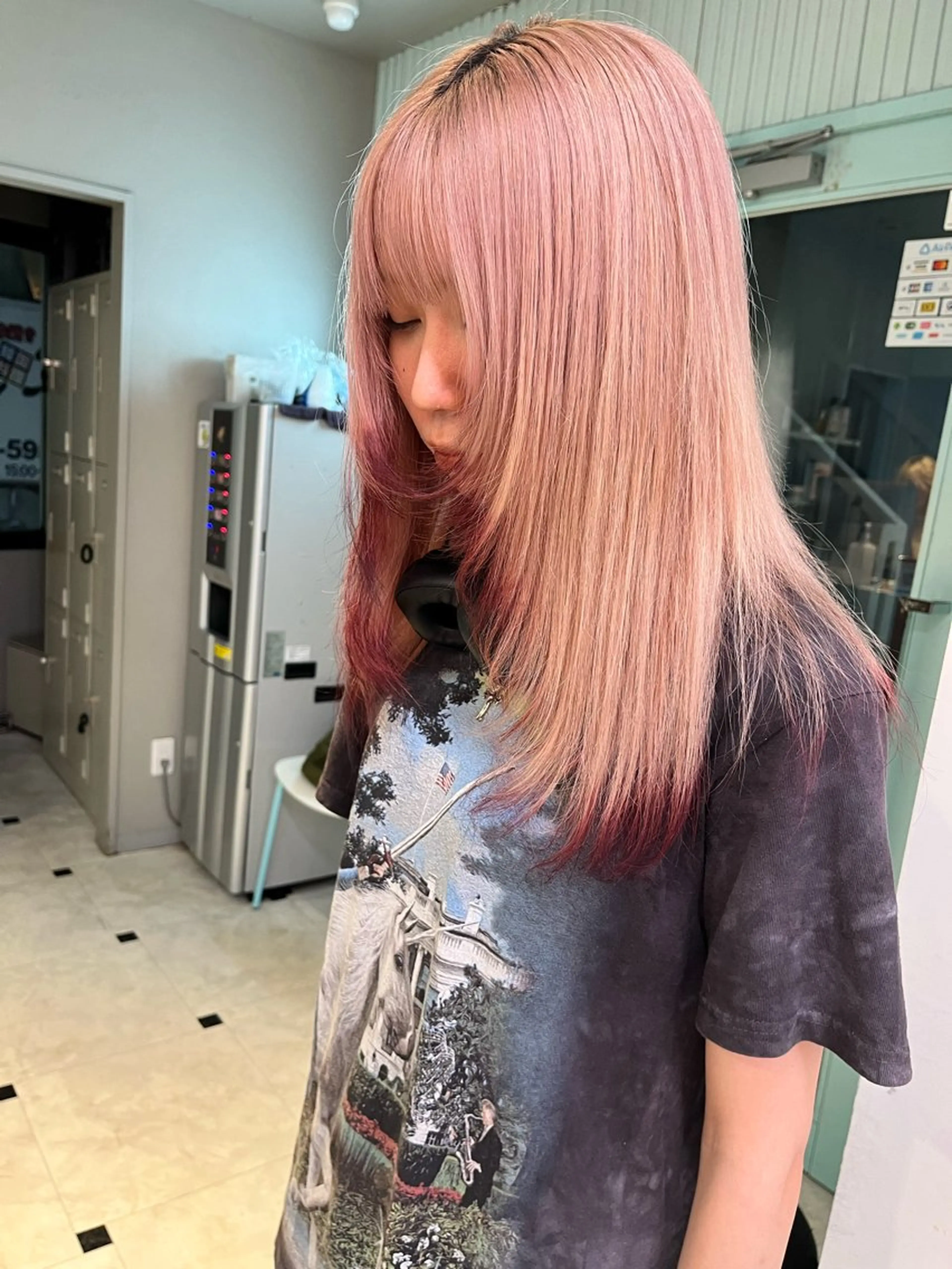 ロング カラー ヘアアレンジ 愛されカラー🩷 はるなのヘアスタイル