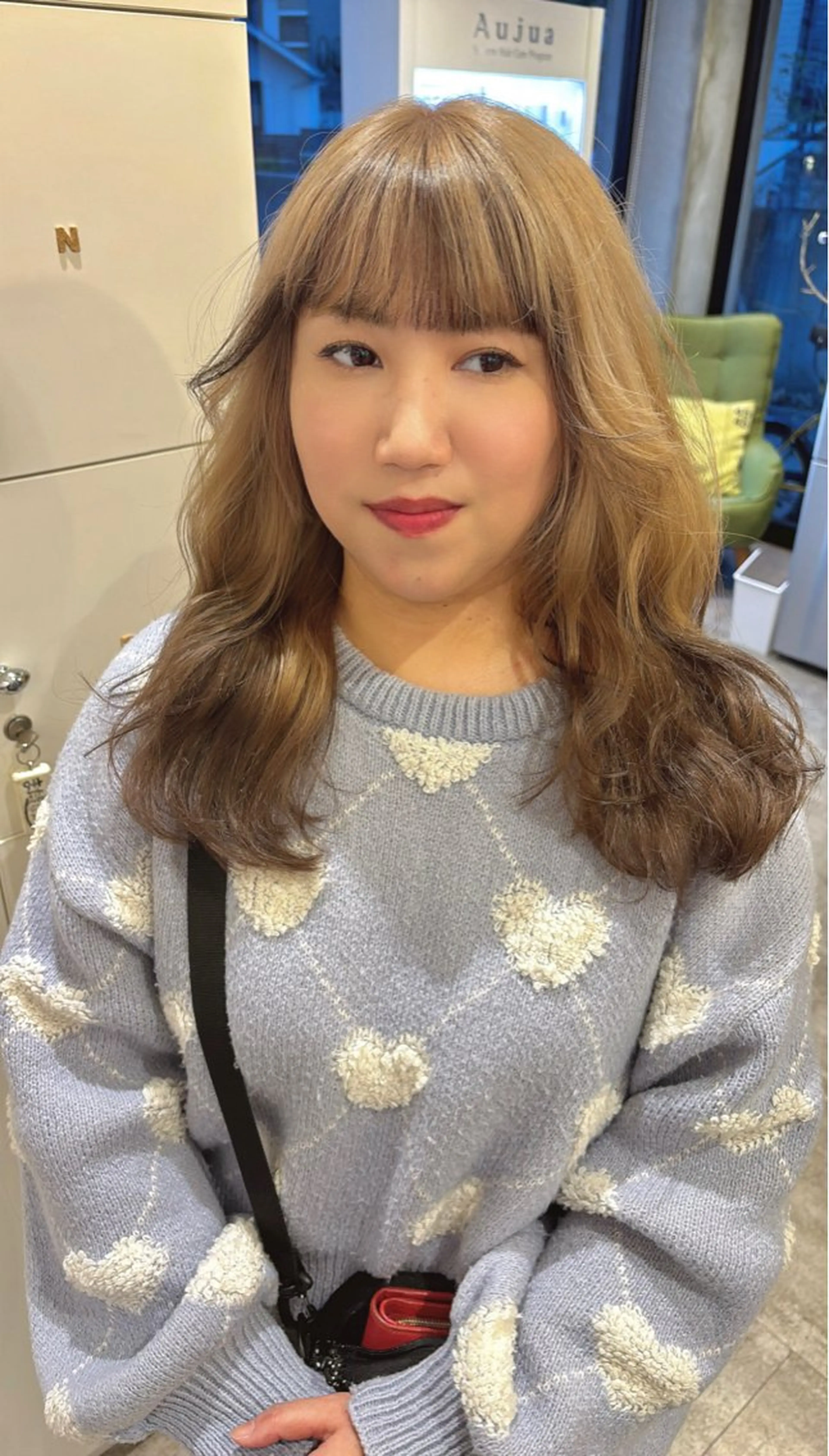 カラー mata-L23 かのんのヘアスタイル