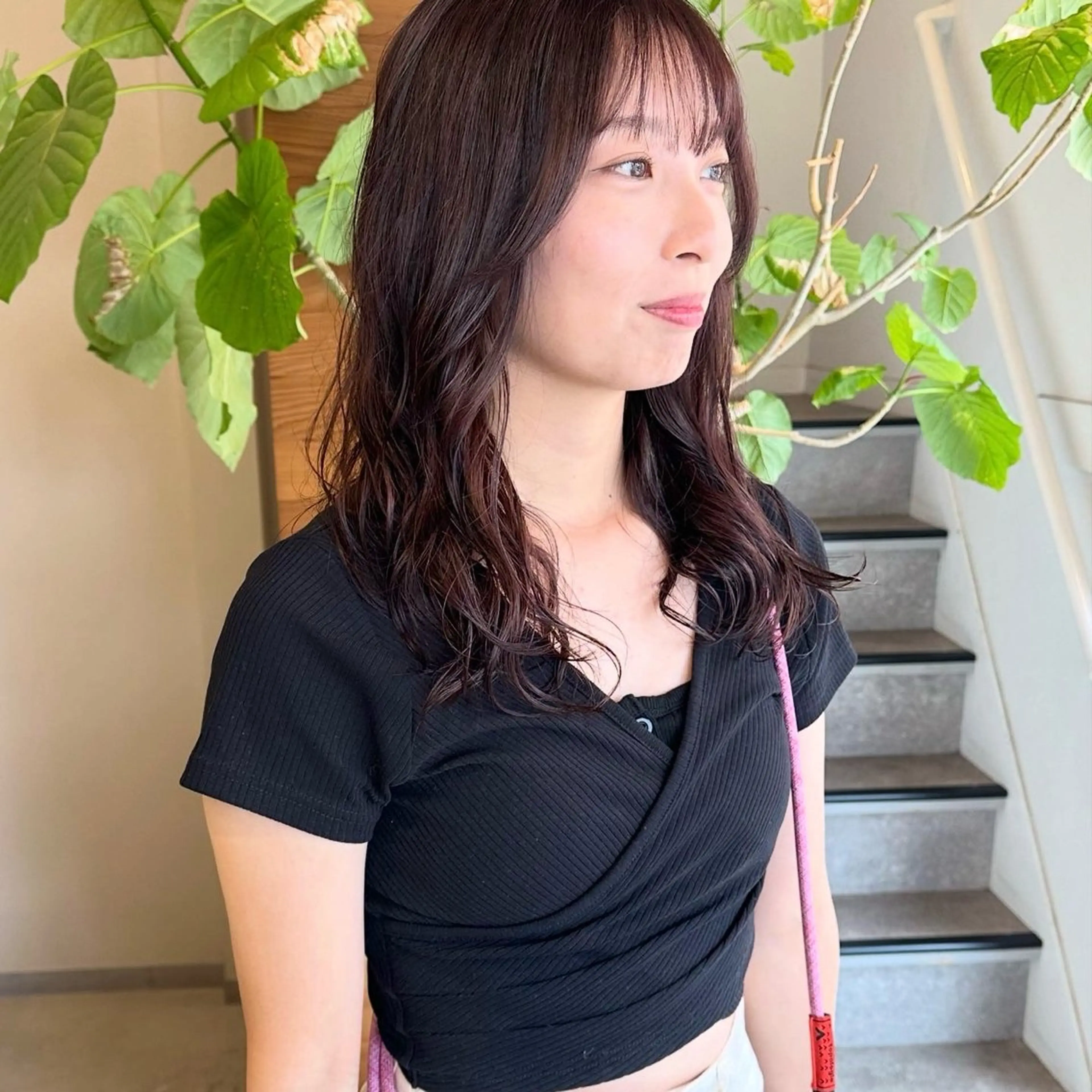 ロング カラー パーマ お洒落パーマ/ 艶カラー/michiのヘアスタイル