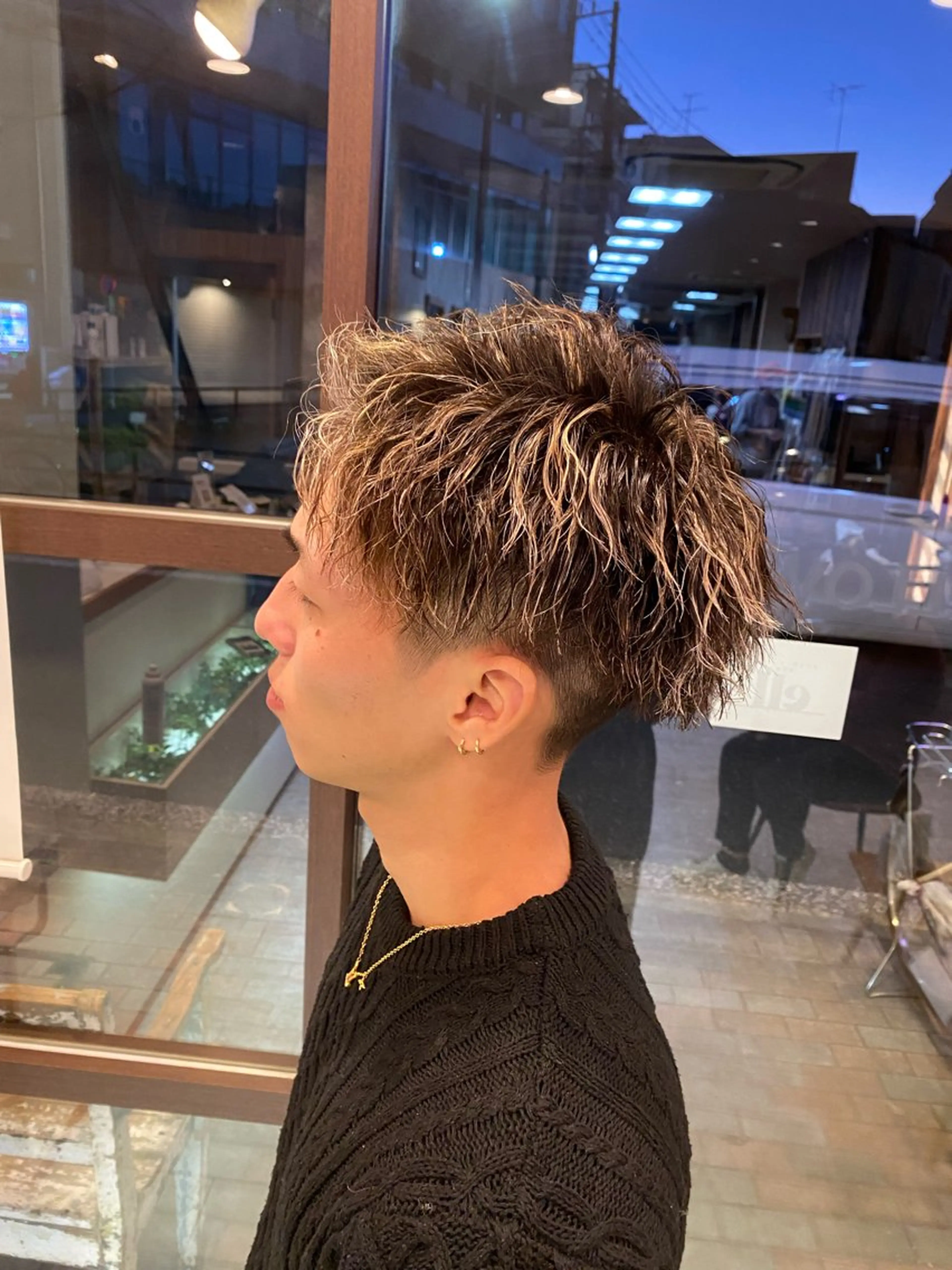 カラー パーマ メンズ 💈メンズ特化💈 篠崎蓮　金沢文庫のヘアスタイル