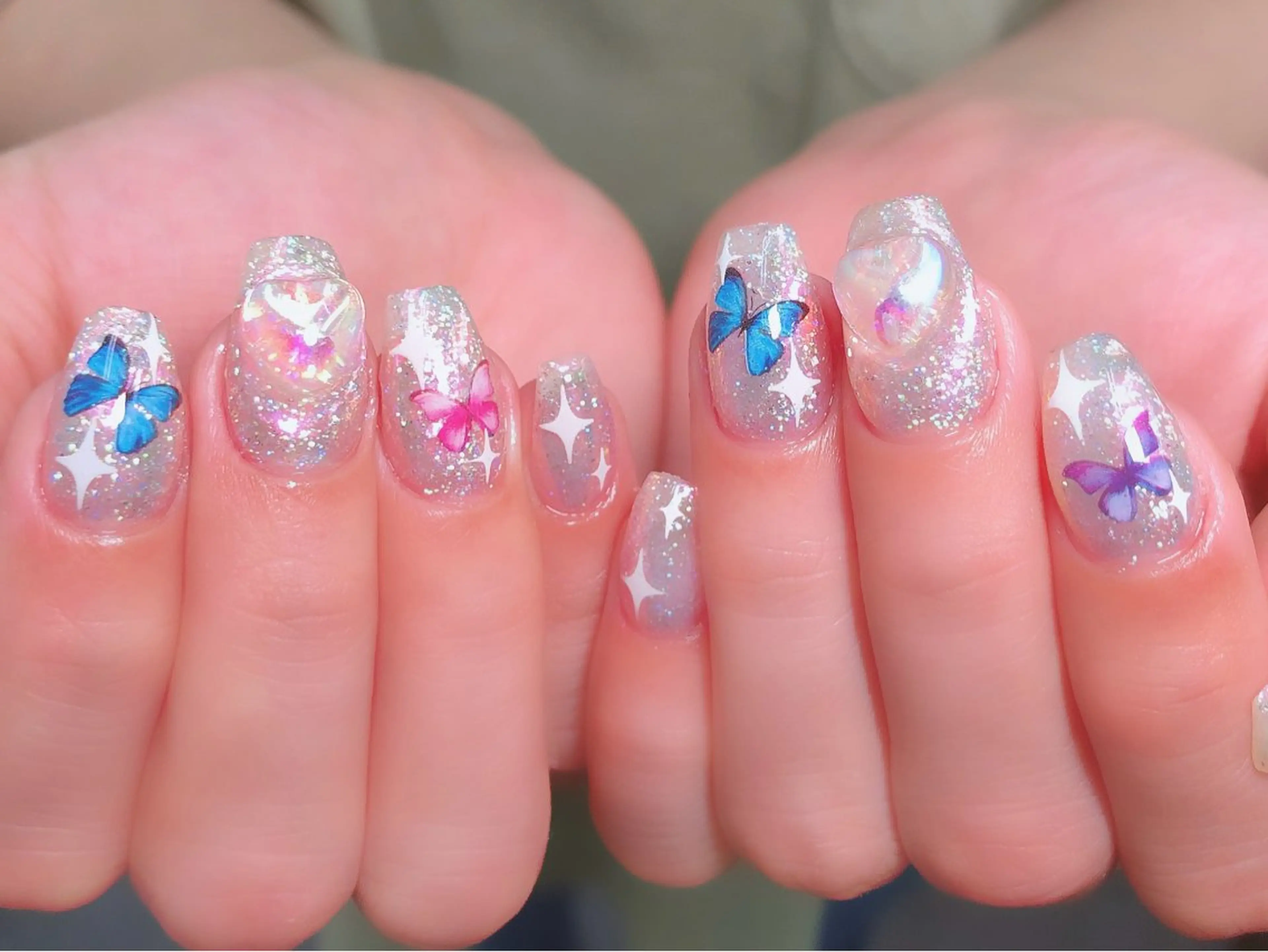 ネイル 長さ出し en.所属・en. NATSUKOのネイルデザイン