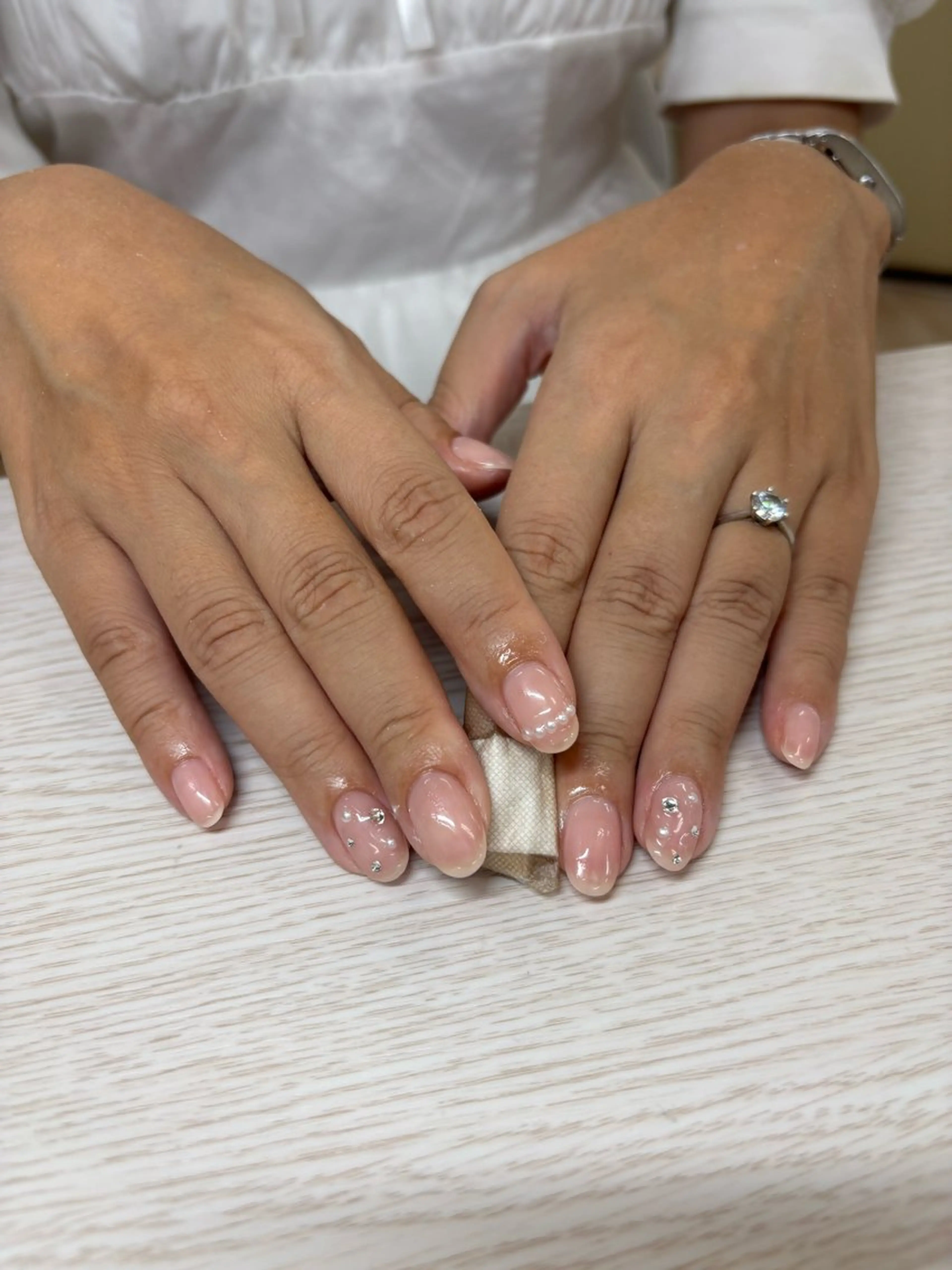 ネイル ピンク TRU NAIL & EYE 蒲田店　【トゥルーネイル &アイ】所属・TRU りのあのネイルデザイン