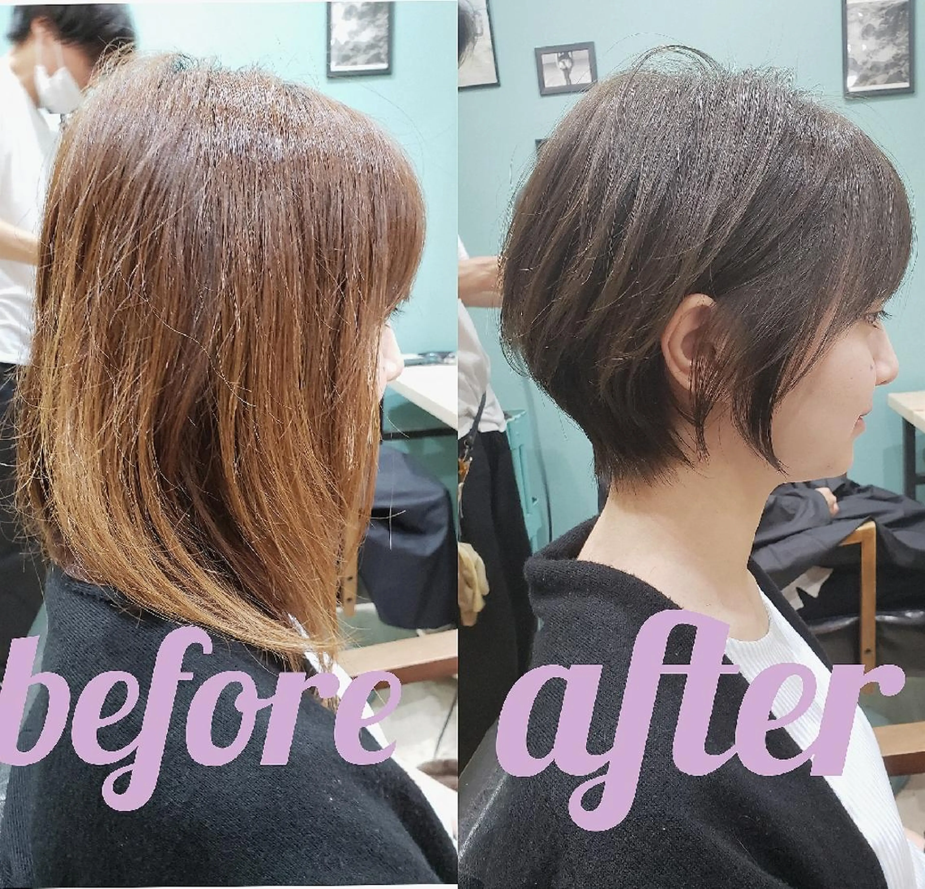 ショート NICO所属・[店長]カラーが好評 　小林のヘアスタイル