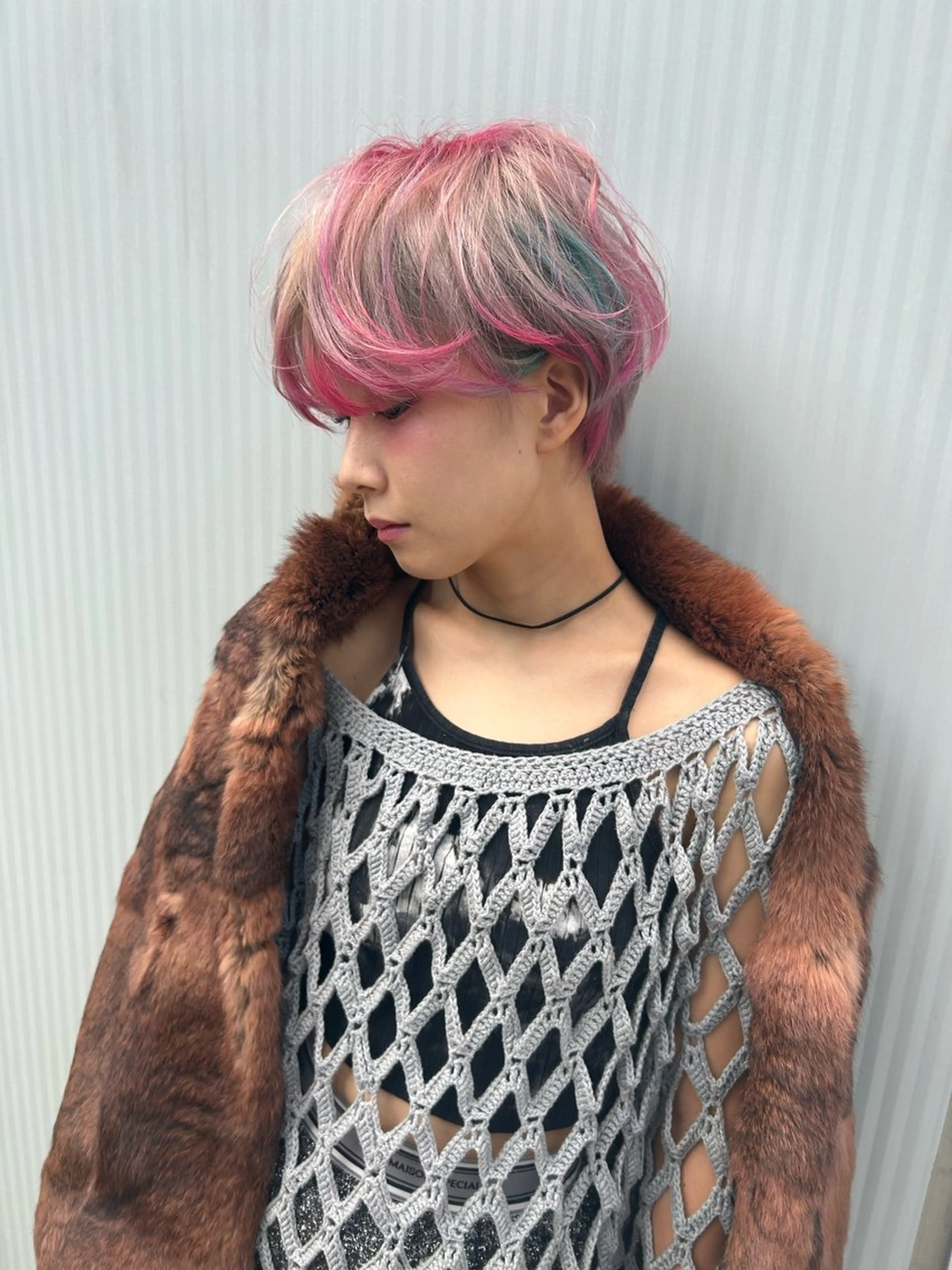 ショート カラー ショート/ボブ/ 心斎橋/宮脇美奈のヘアスタイル