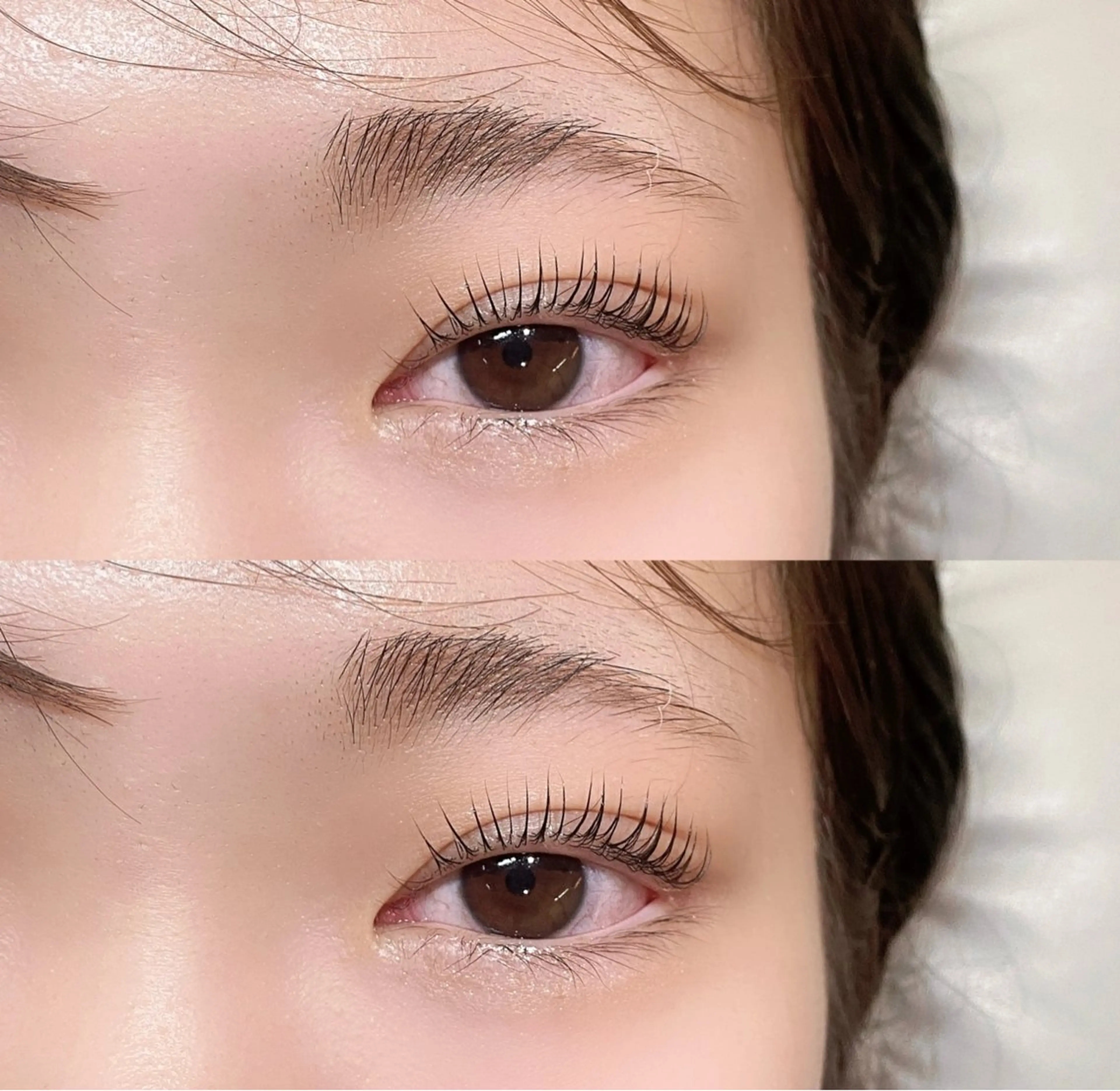 マツエク・マツパ パリジェンヌラッシュリフト 一重×まつ毛パーマ THROW KAORIのマツエク・マツパデザイン