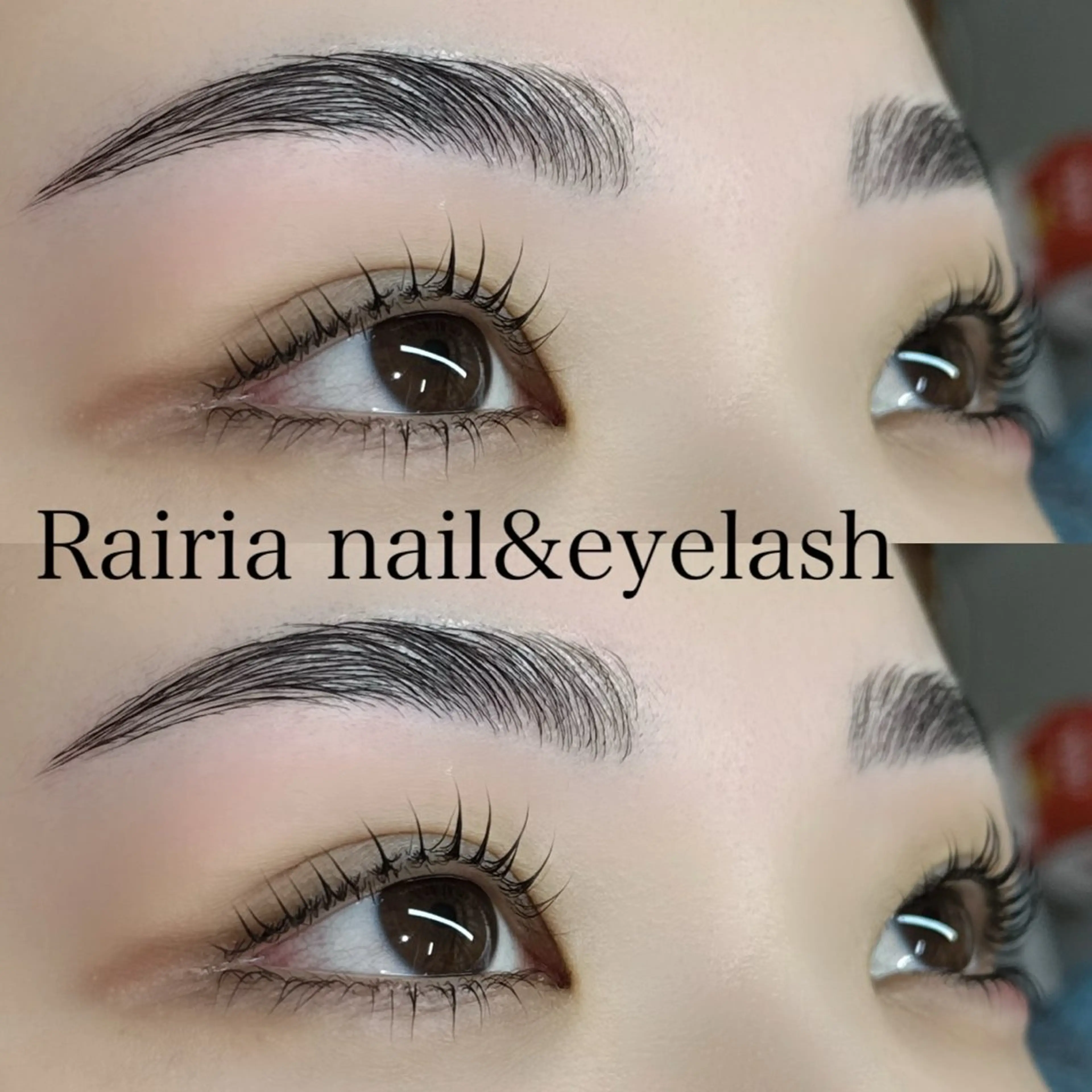 【毛流れ矯正】ブロウラミネーション🩵￥5500の写真