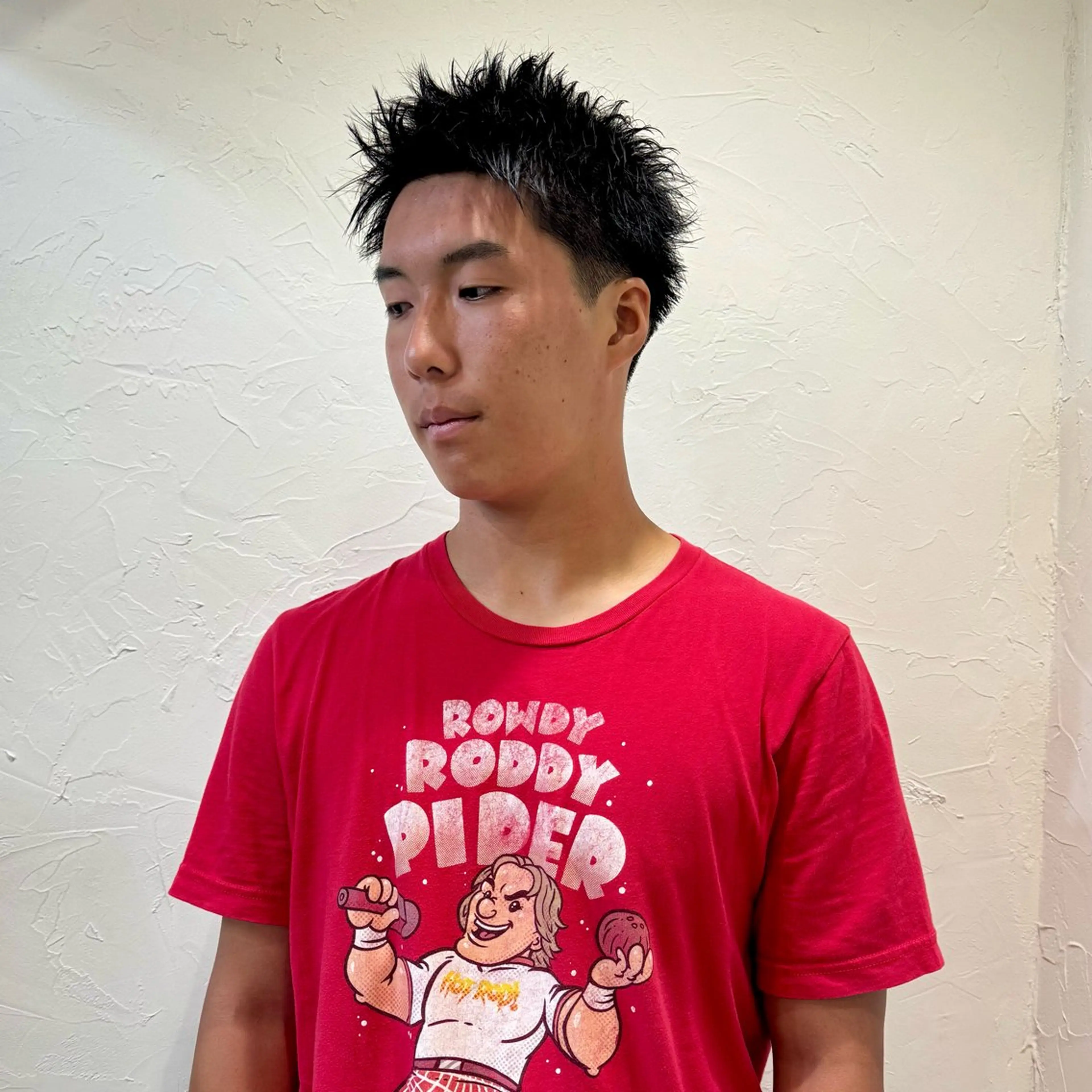 ショート メンズ アップバング メンズ就活ヘア メンズパーマ メンズショート スパイキーショート カット ヘアセット 【池袋/スパイキー ショート】ⓝⓘⓜⓤのヘアスタイル