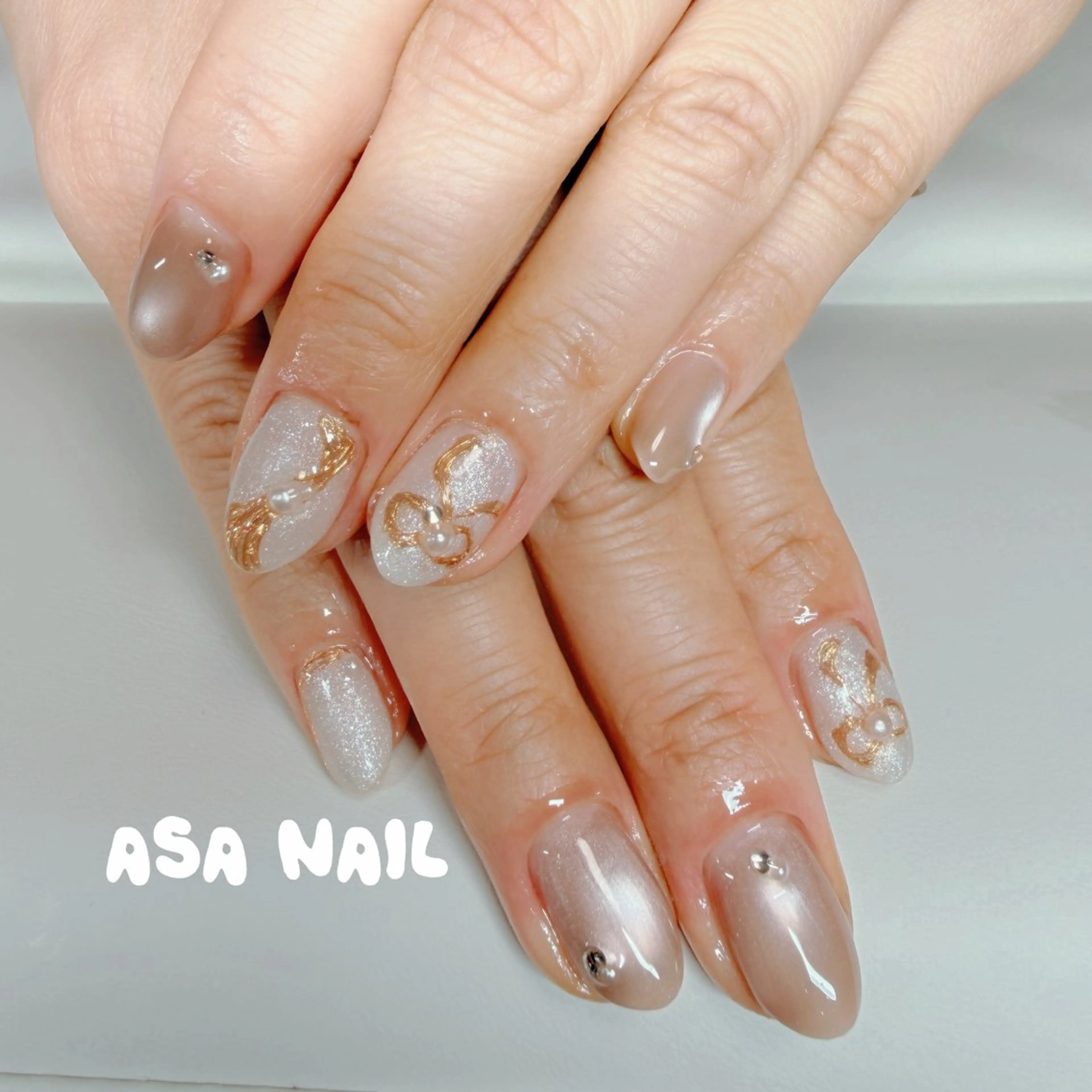 ネイル ハンドネイル Asa Nail 亀戸 平井のネイルデザイン